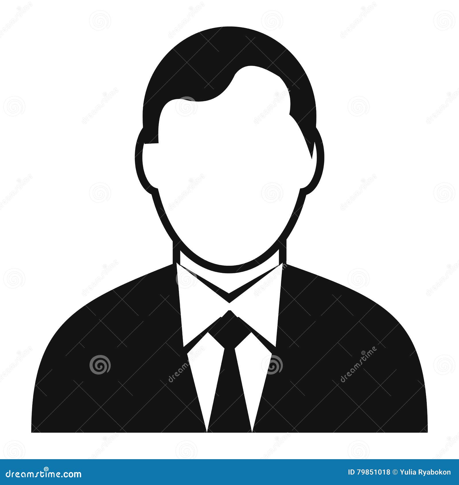 Male Avatar Icon Simple Man Avatar Stock Vector Royalty Free 1504887866   Shutterstock