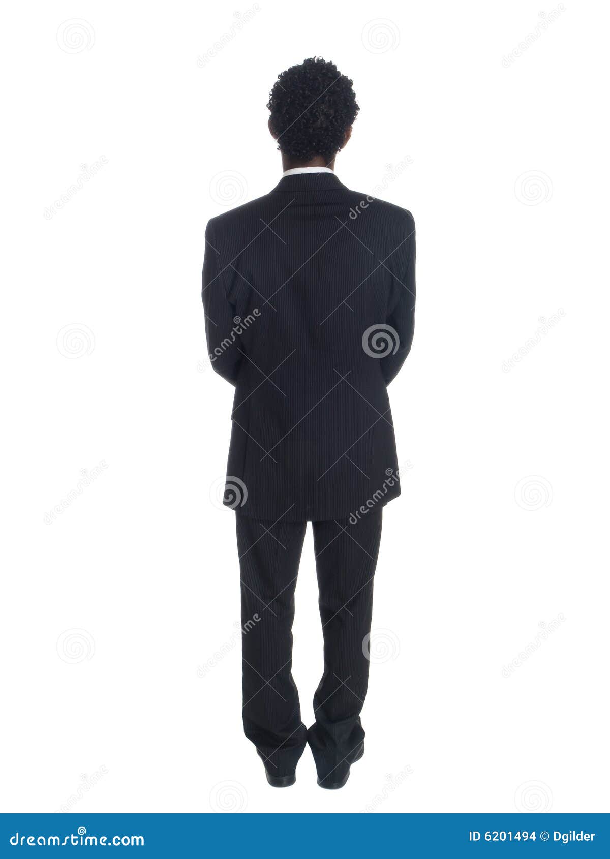 Businessman - backside stock photo. Image of american - 6201494