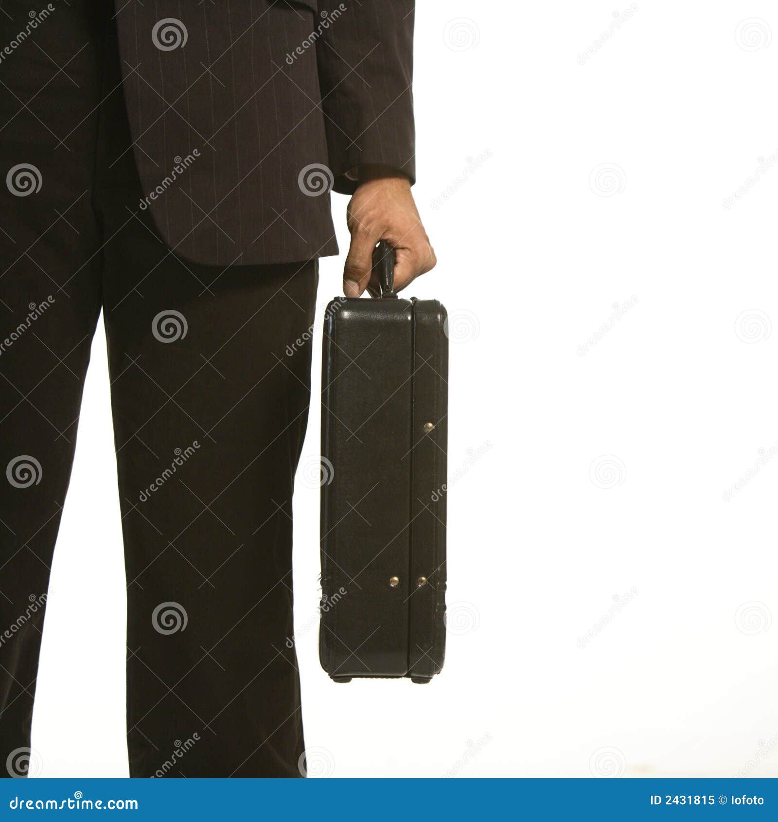 Businessman with Briefcase. Stock Image Image of business, adult 2431815