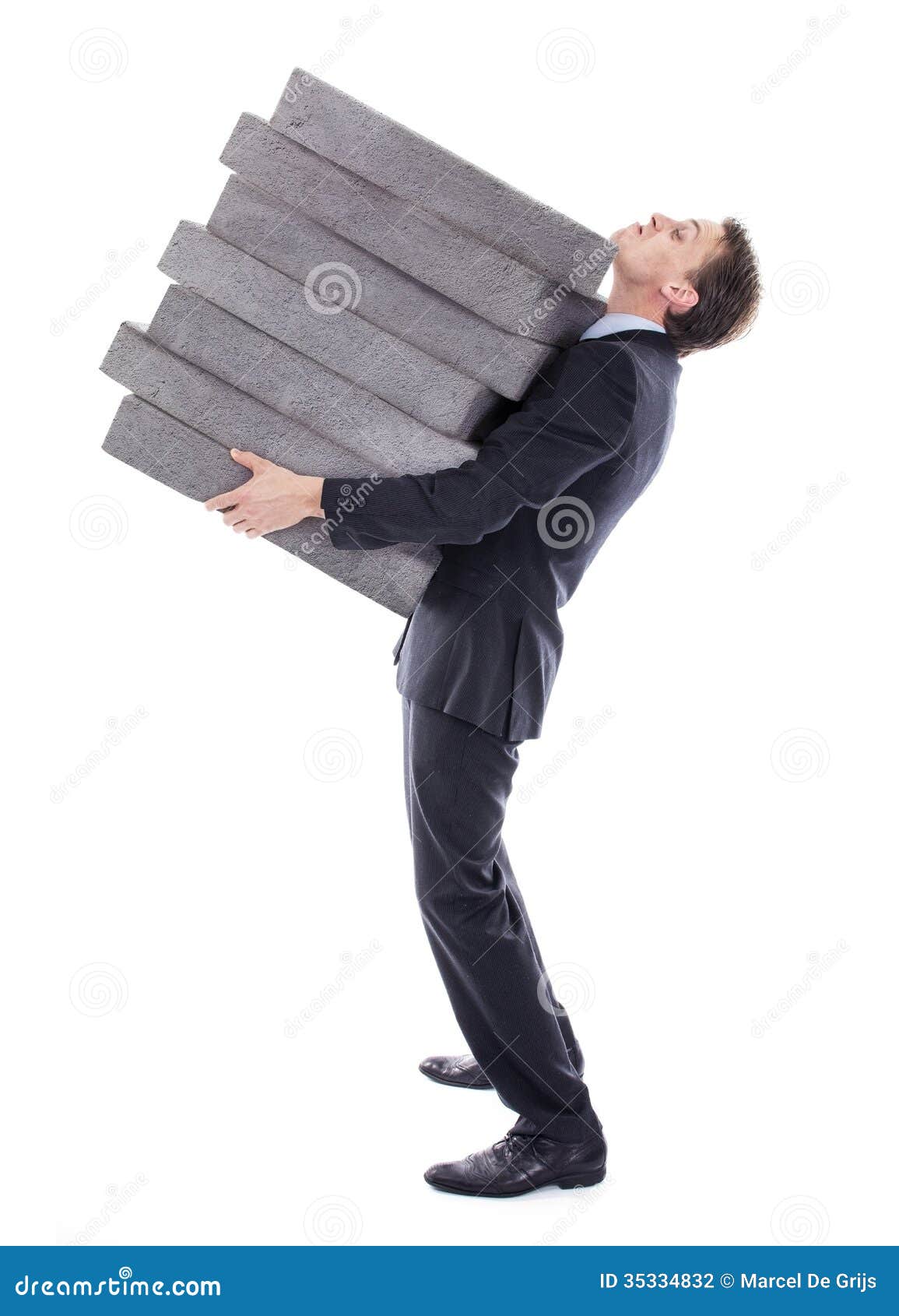 clipart man carrying heavy load - photo #45