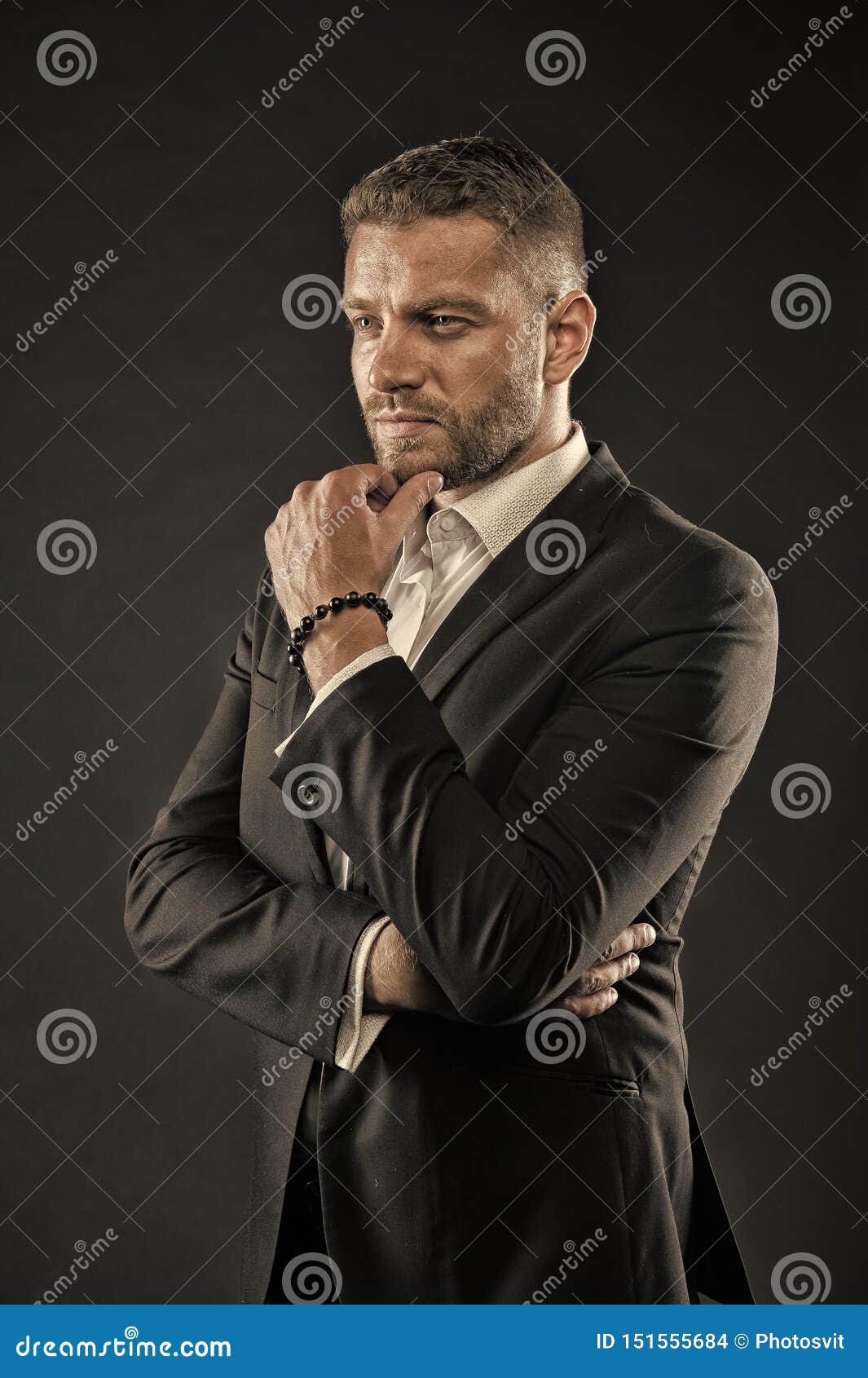 Businessman Or Ceo Fashion. Stock Photo Image of boss, look 151555684