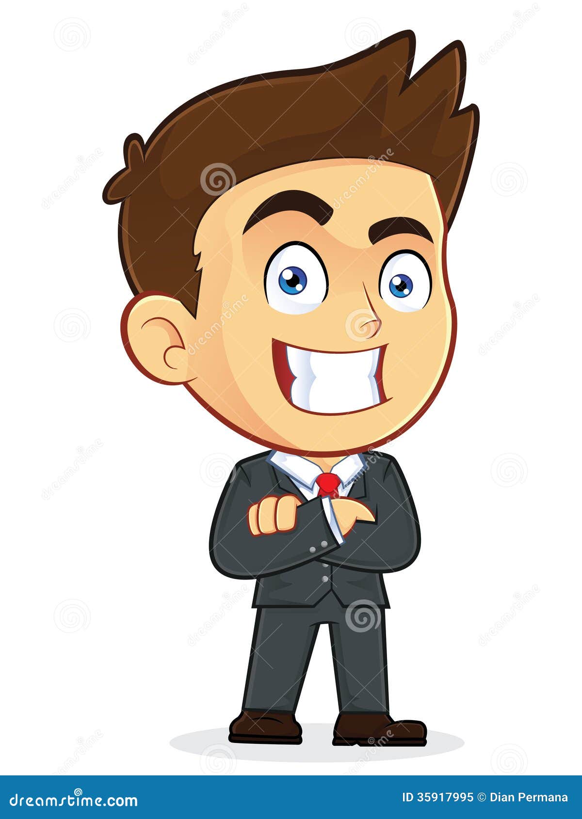 Businessman With Folded Hands Royalty Free Stock Photo 