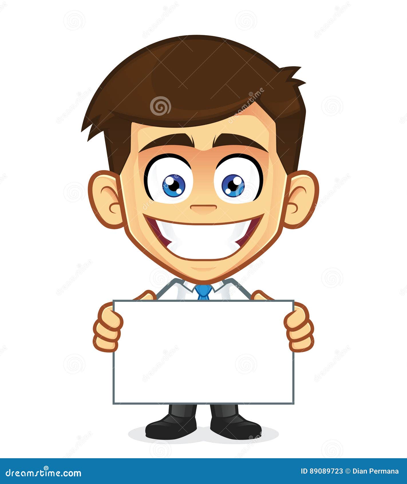 Businessman Holding a Blank Sign Stock Vector - Illustration of character, business: 89089723 Businessman Holding a Blank Sign Stock Vector - Illustration of character, business: 89089723