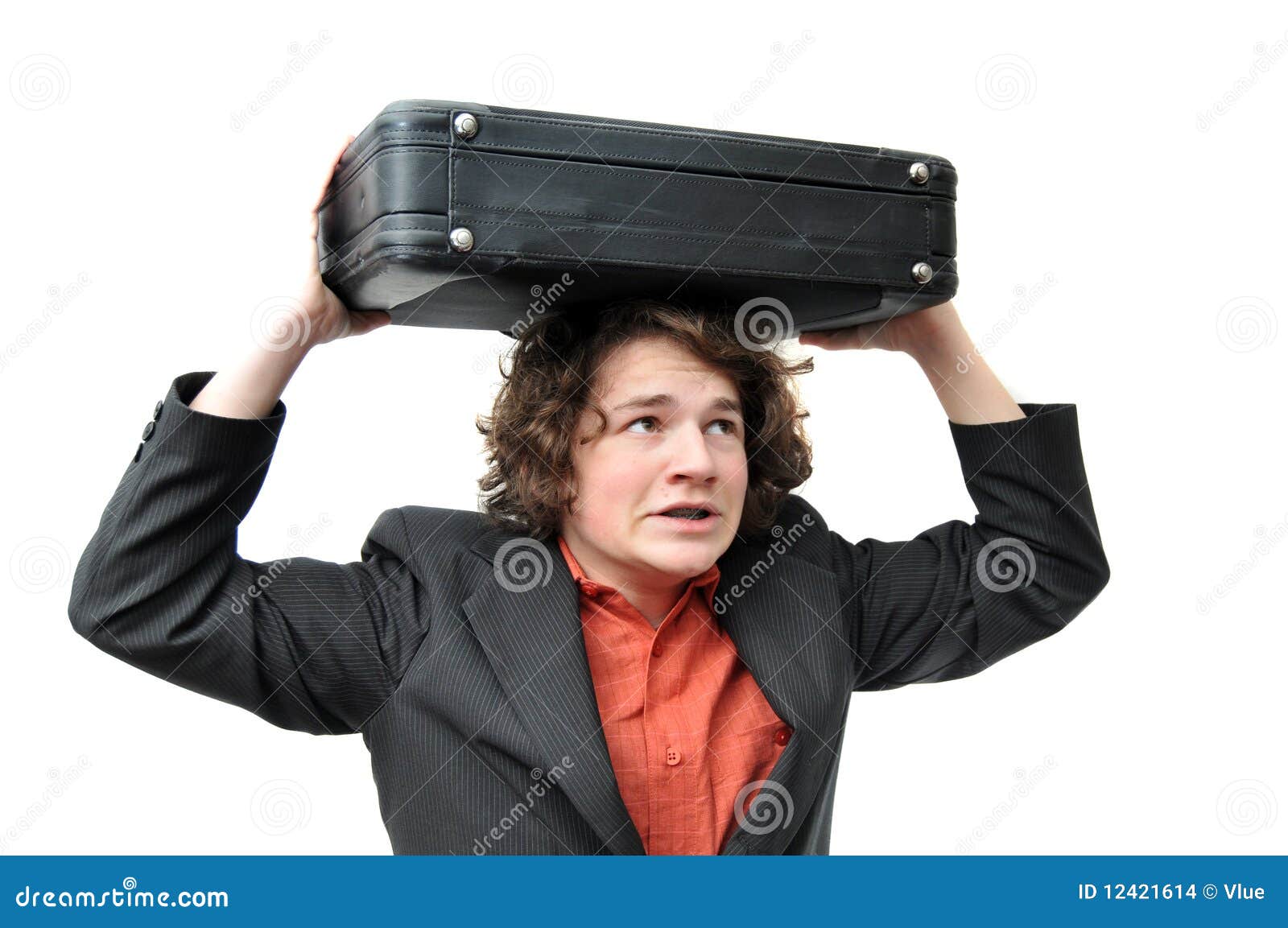 Man Holding Luggage RoyaltyFree Stock Photo 24301005