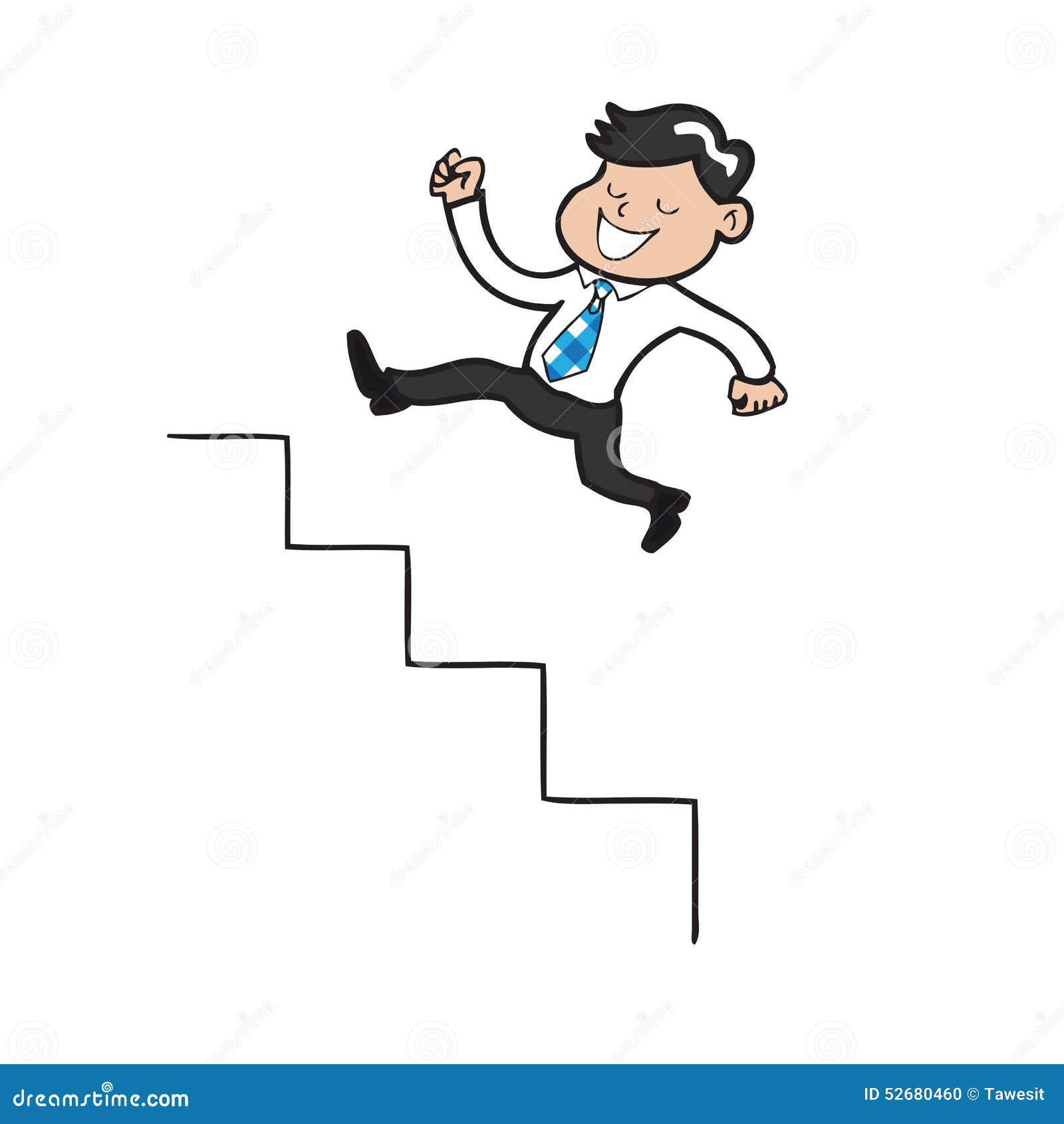 clipart man climbing stairs - photo #34