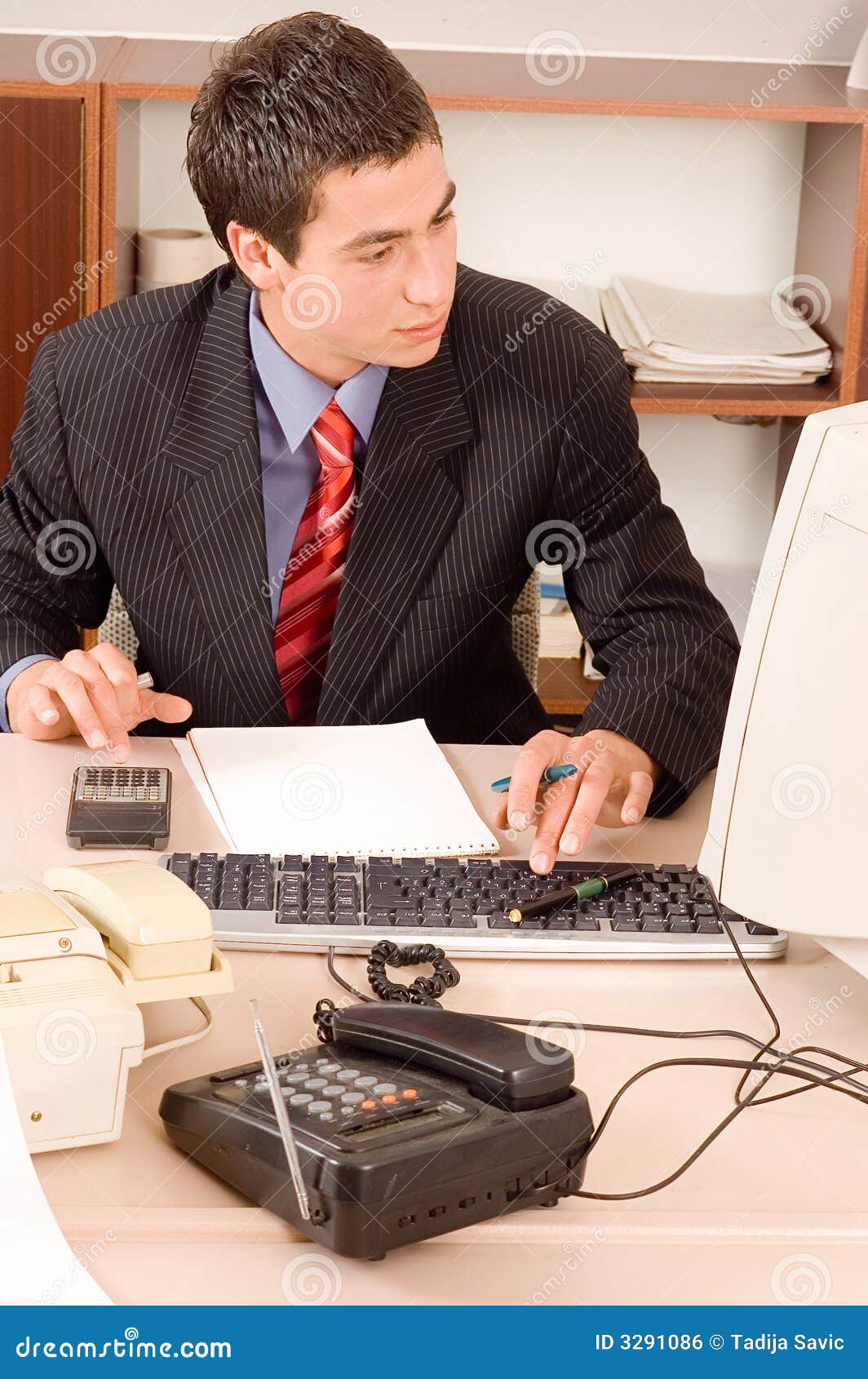 businessman at office