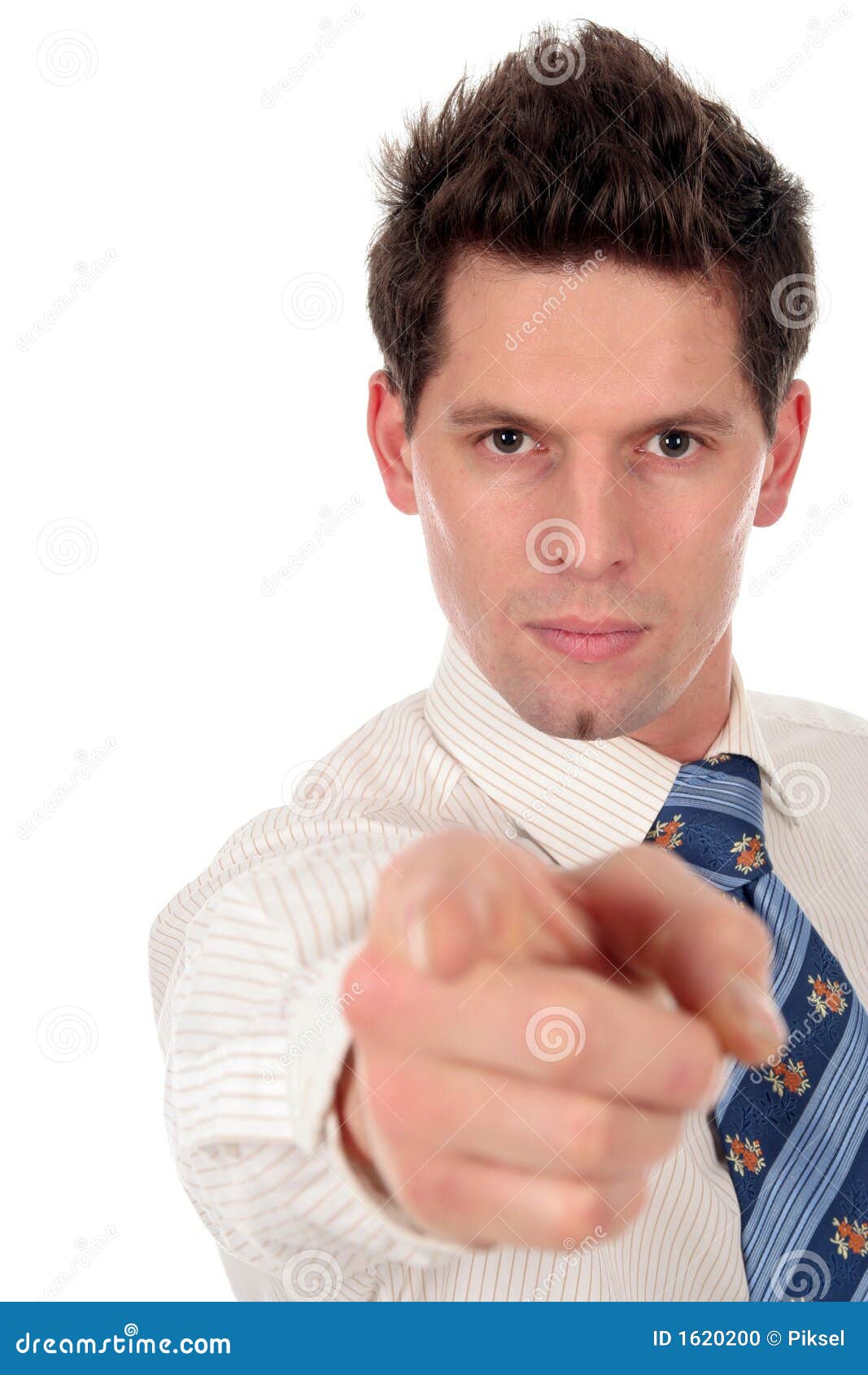 Businessman Pointing stock photo. Image of show, pointing - 1620200