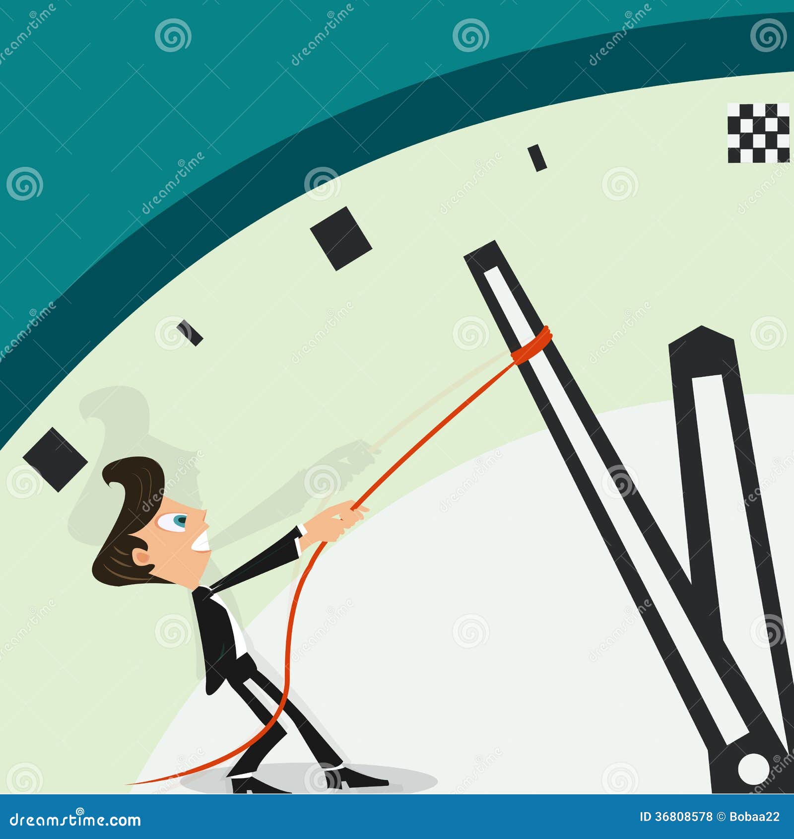 Backwards Clock Stock Photo 461334