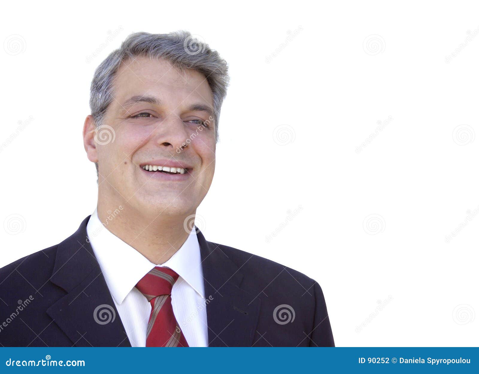 businessman smiling