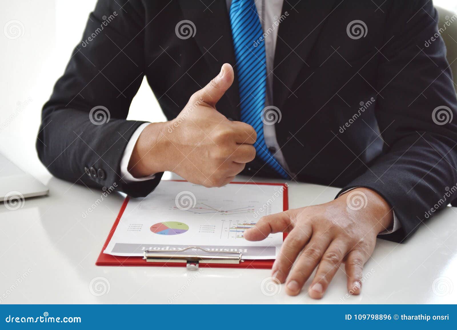 to sign, receive and approve.business man hand pointing to graph information