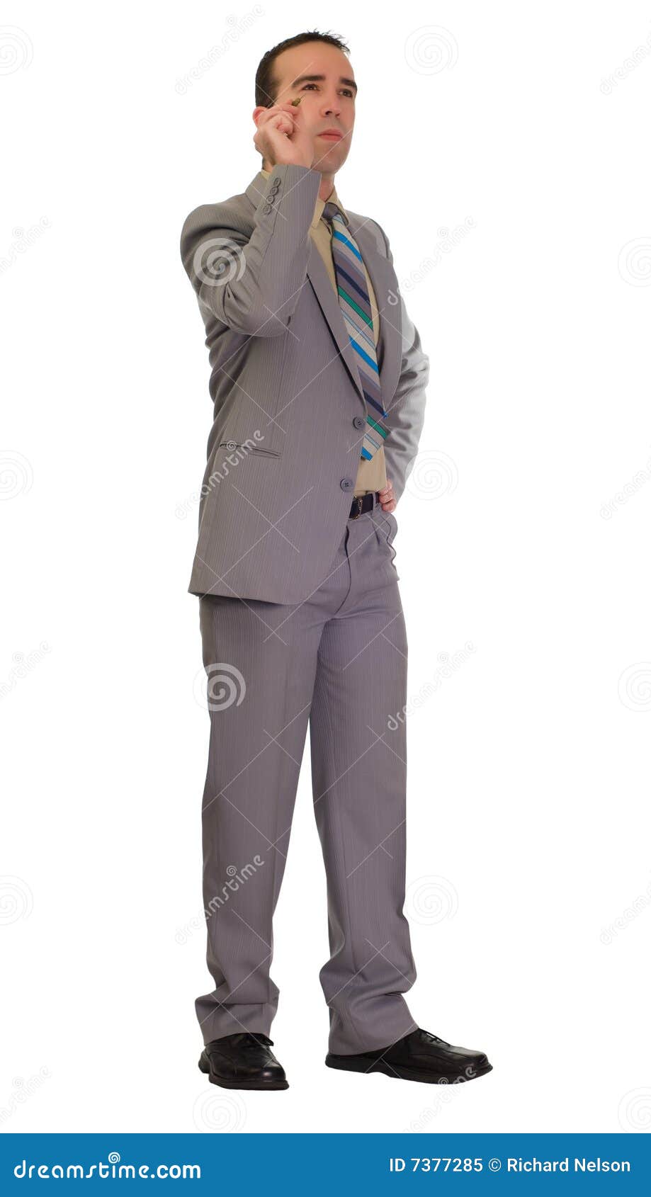 Businessman Throwing Darts stock image. Image of suit 7377285