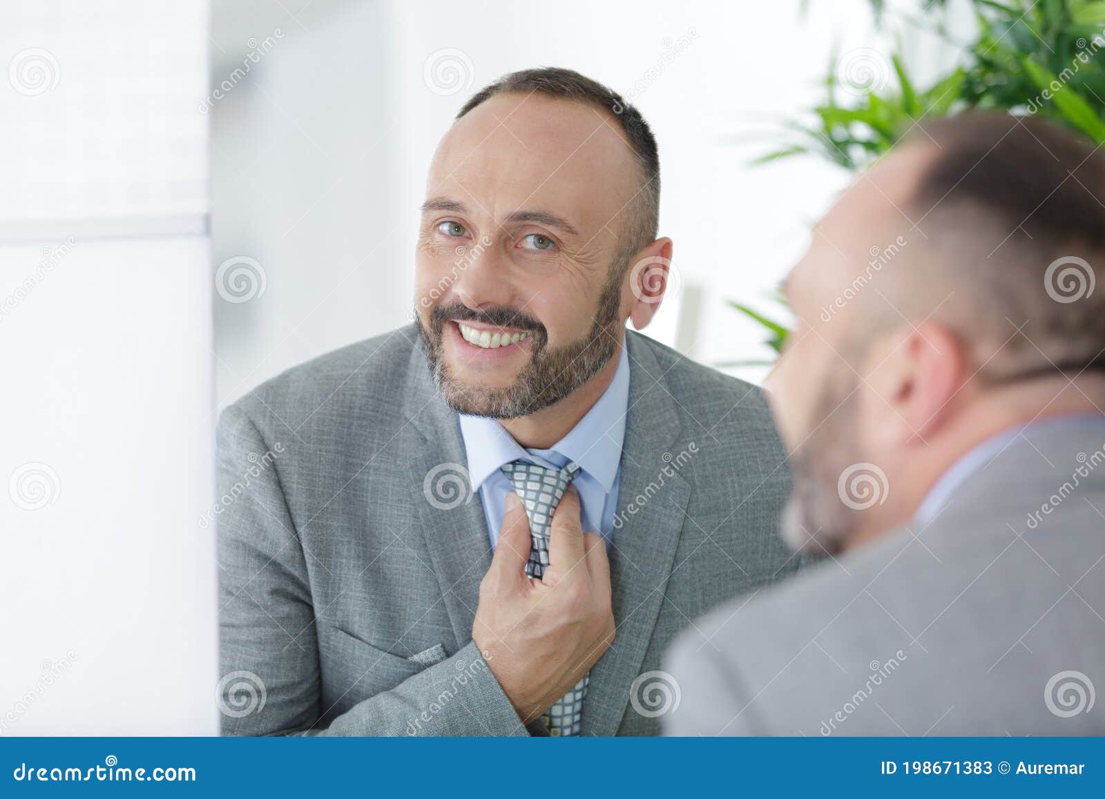 Businessman Ties Black Tie in White Shirt Stock Image - Image of shirt ...