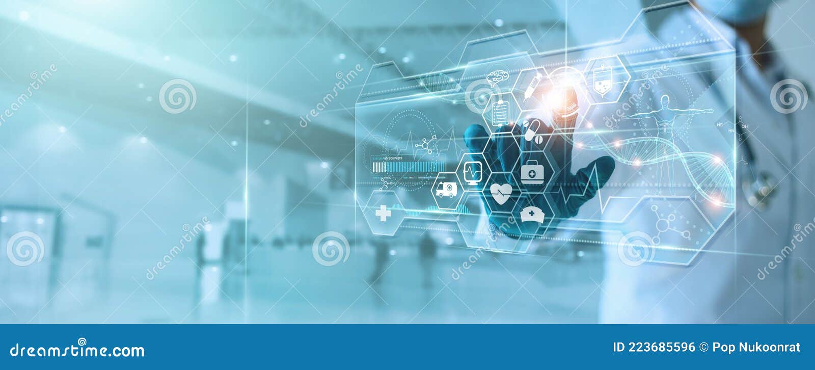 businessman touching global network and data exchanges, .futuristic technology connecting the world, big data, innovation