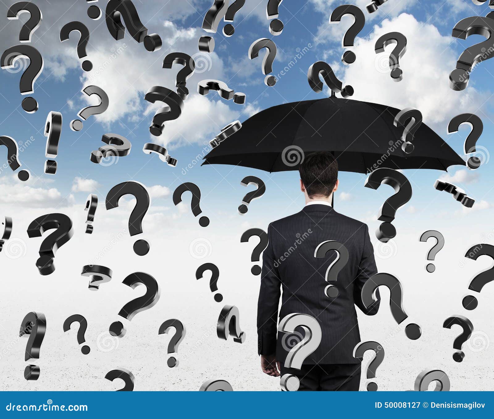 Businessman with umbrella stock image. Image of confident 50008127