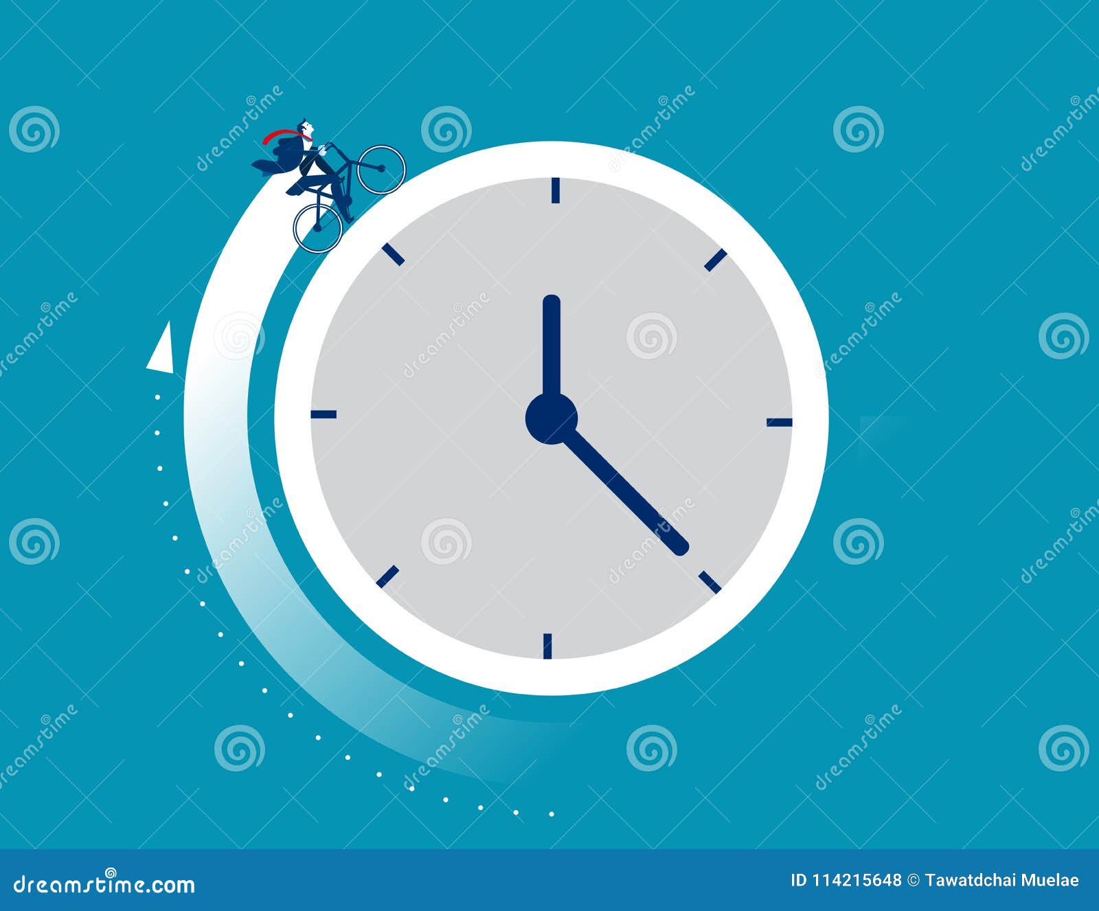 illustrator work clock illustrator work clock