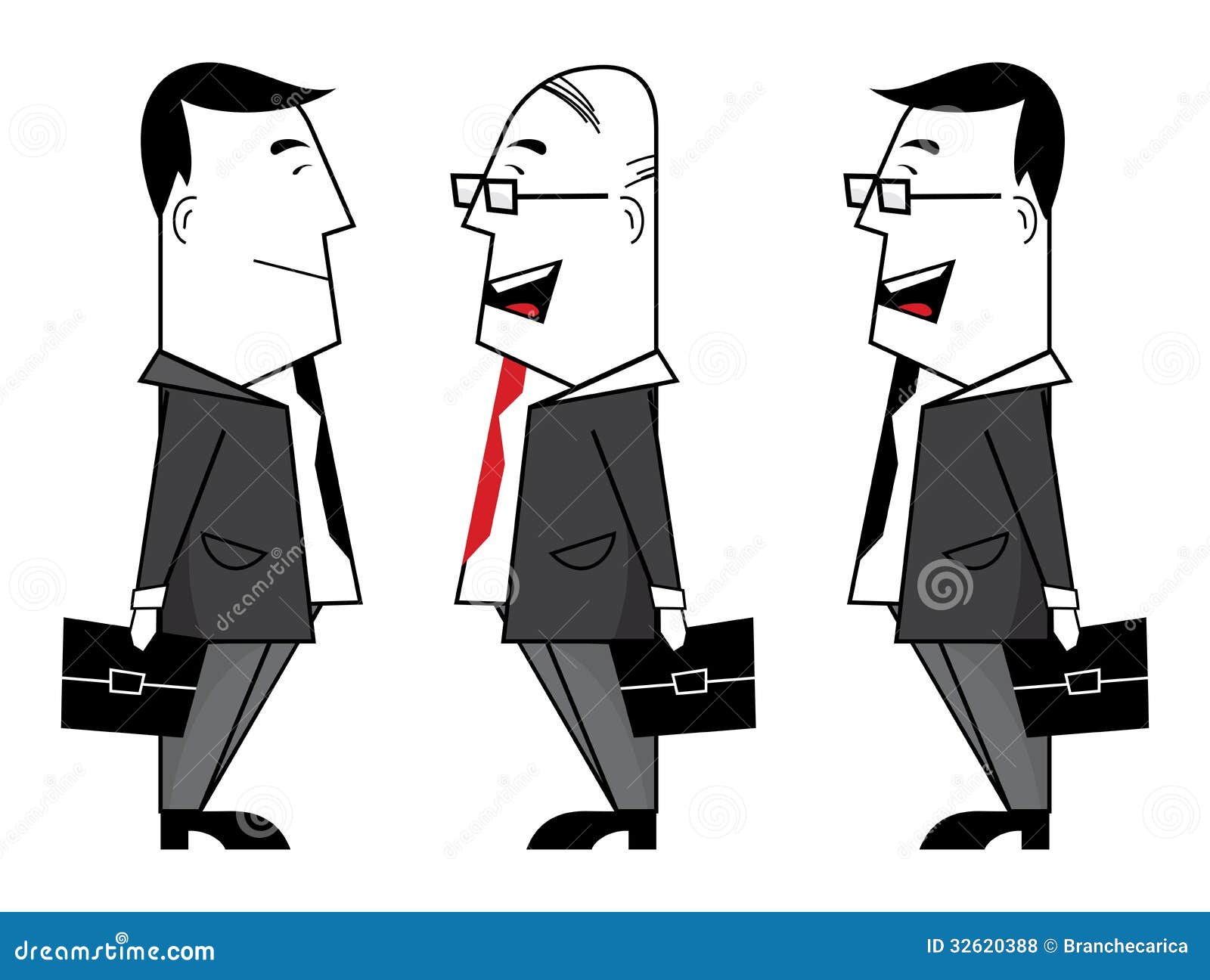 Businessmen Stock Vector Illustration Of Professional 32620388