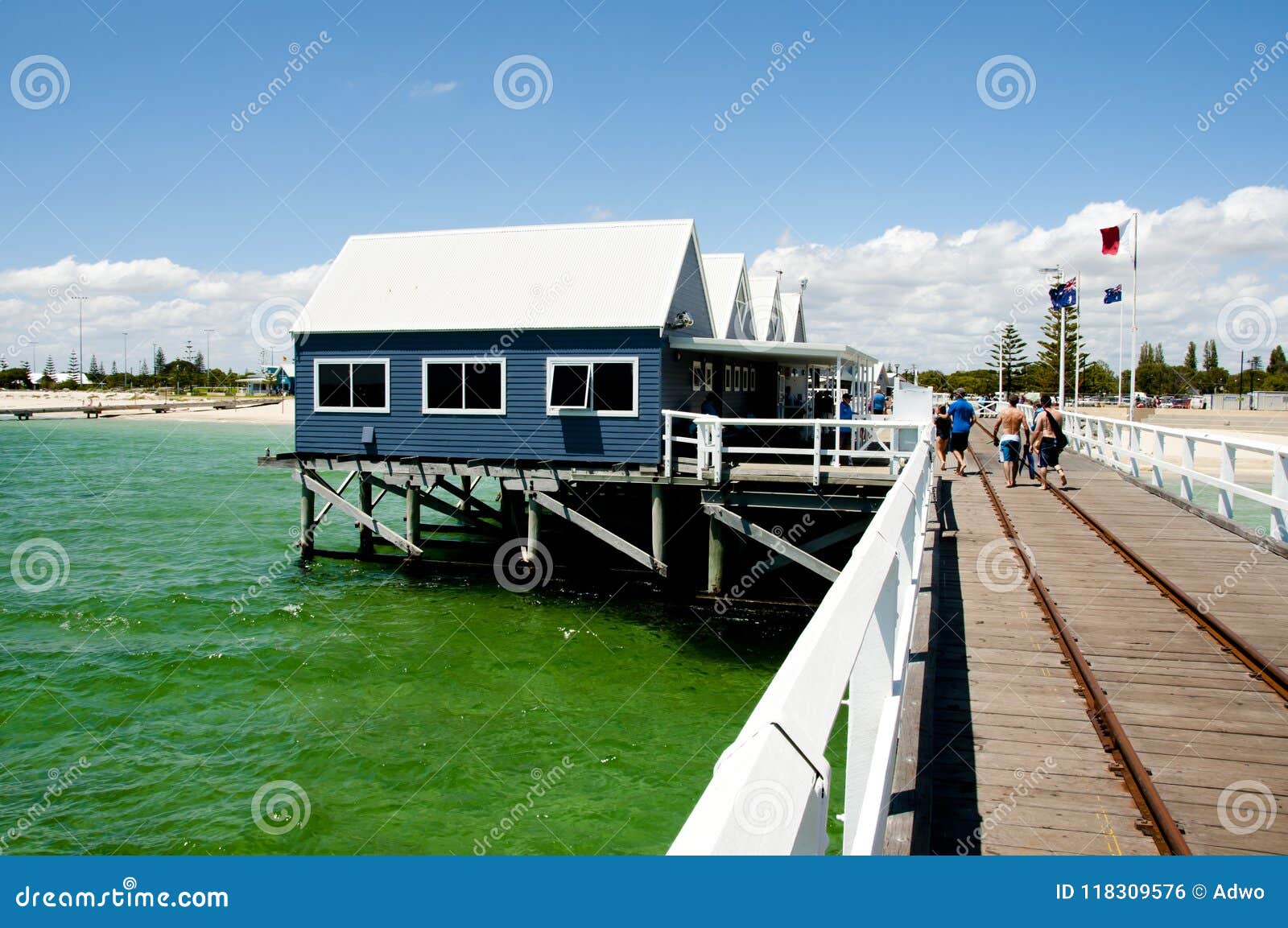 Busselton Jetty Australia Editorial Photo Image of jetty, wood