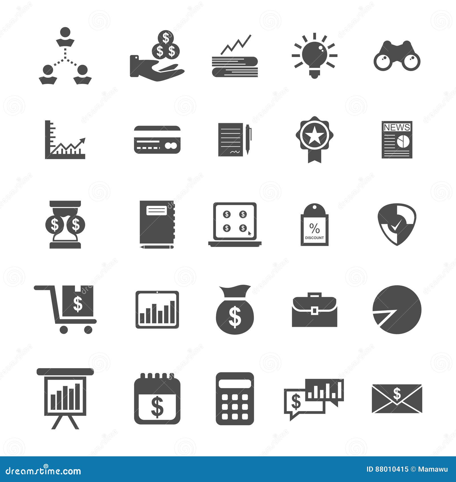 bussines icon set