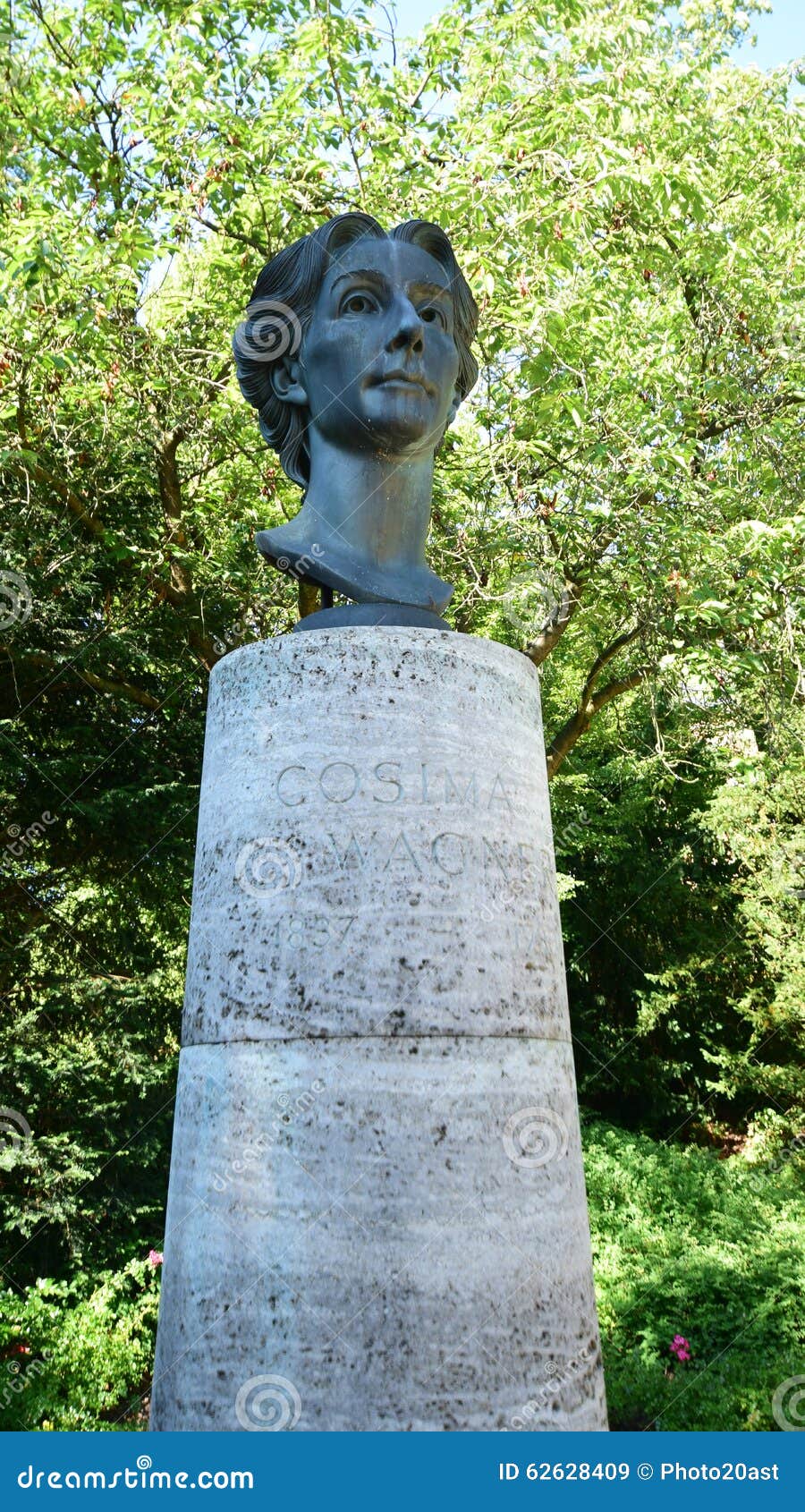 Bust of Cosima Wagner in Bayreuth, Germany Editorial Stock Image ...