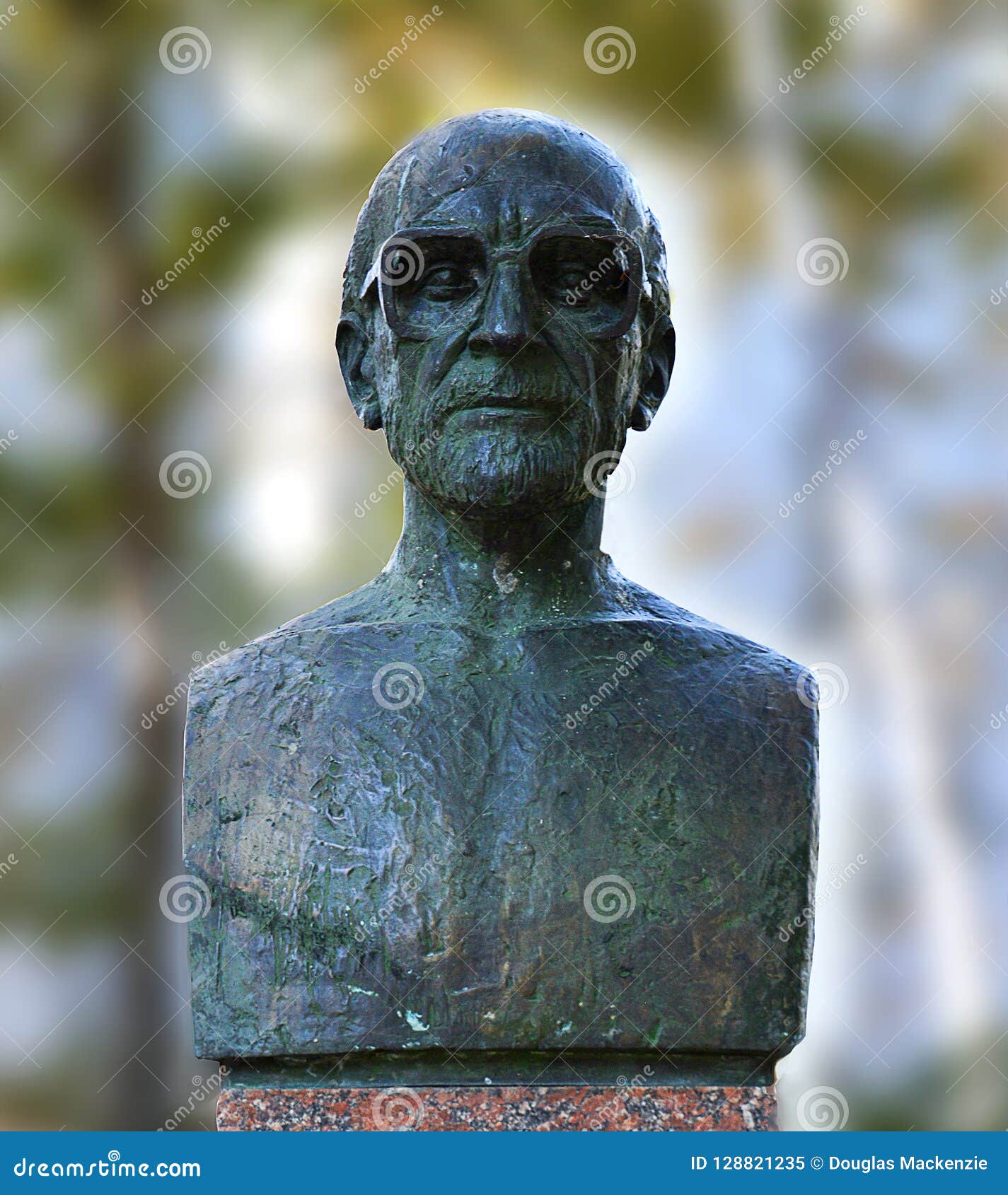 Bust in the Park of Mircea Eliade, Chisinau, Moldova Editorial Image -  Image of urban, chisinau: 128821235