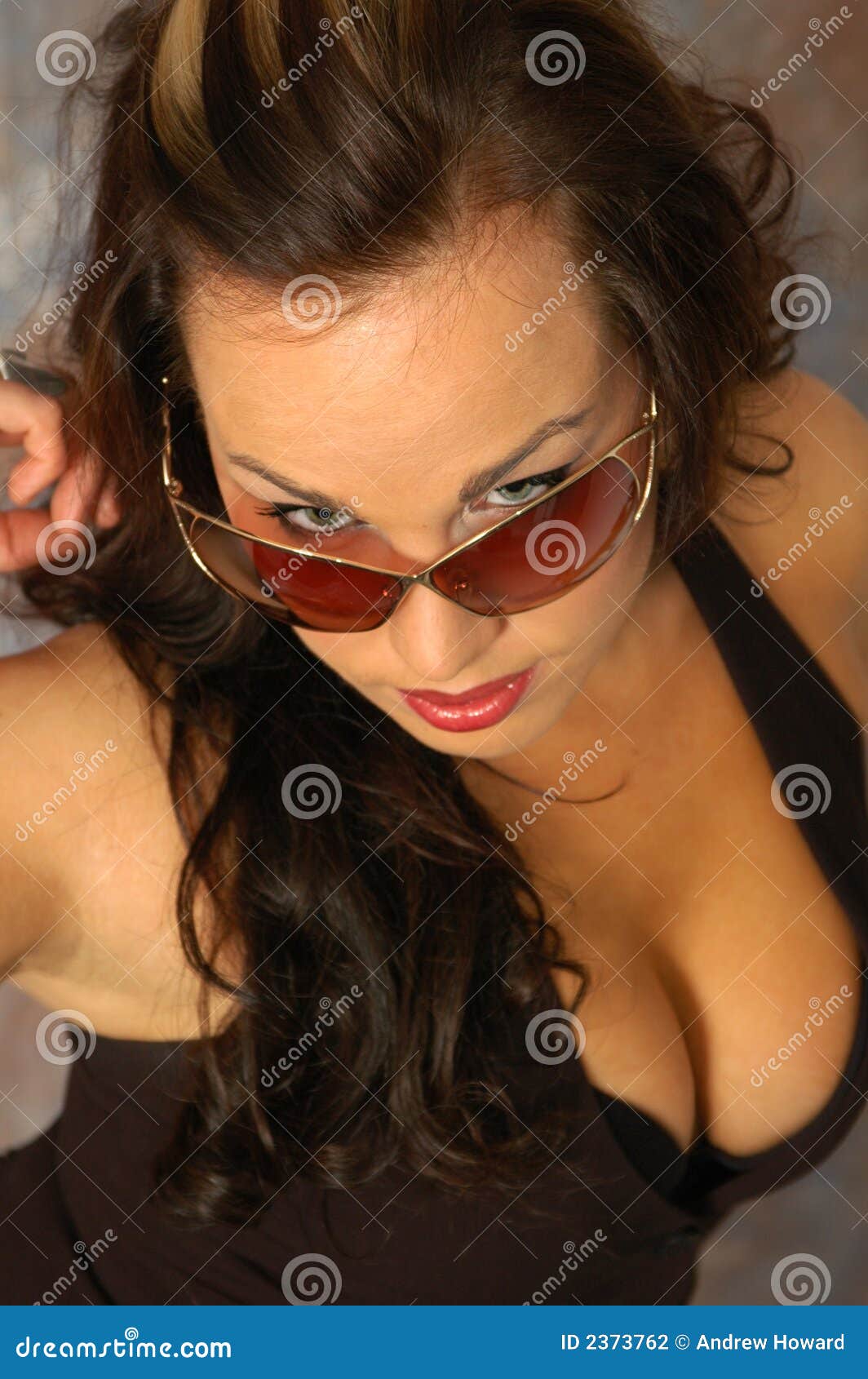 With busty glasses girl Category:Topless women