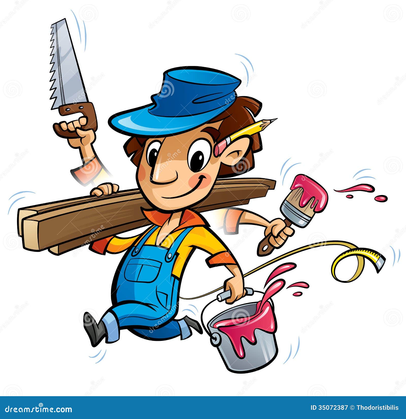 Busy Cartoon Carpenter Character Doing Many Things at Same Time Stock Illustration - Illustration of paint, contractor: 35072387 Busy Cartoon Carpenter Character Doing Many Things at Same Time Stock Illustration - Illustration of paint, contractor: 35072387