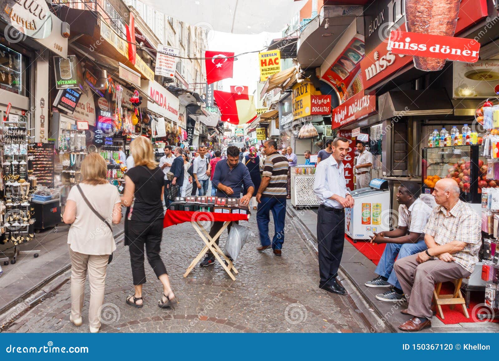 Shopping Streets in Istanbul