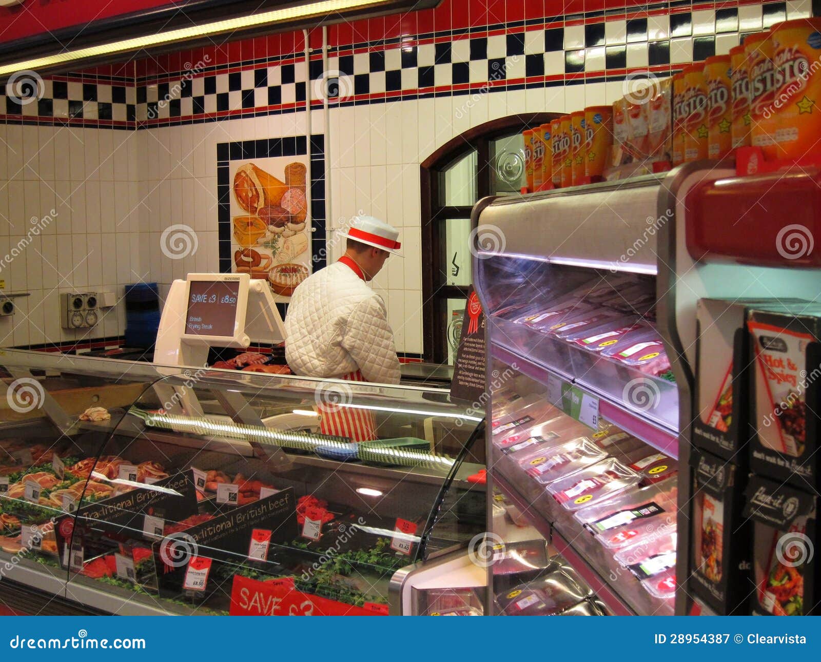 Butchery Department in a Supermarket. Editorial Photography Image of shop, morrisons 28954387
