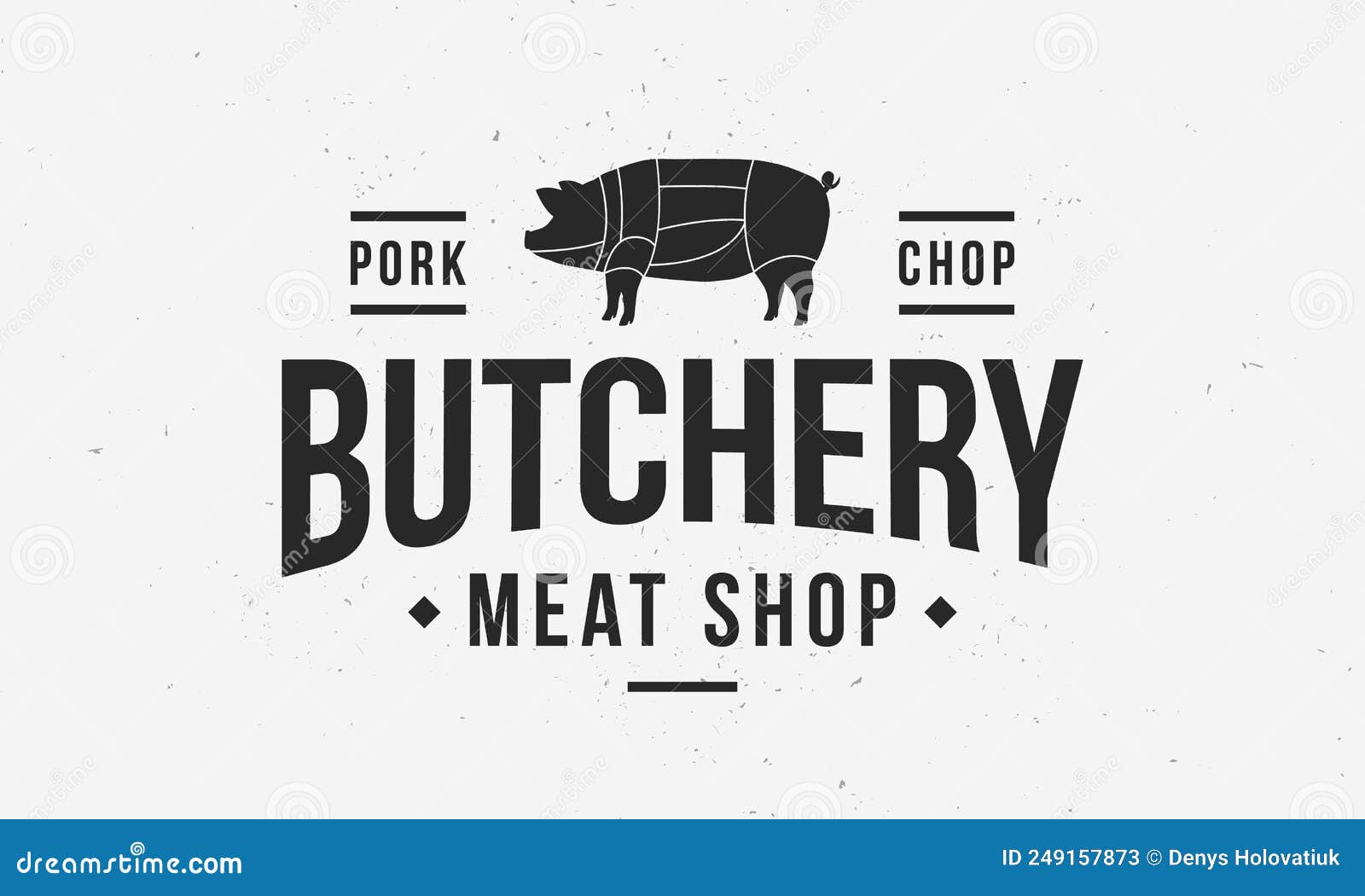 Butchery logo. stock vector. Illustration of food, fresh - 249157873