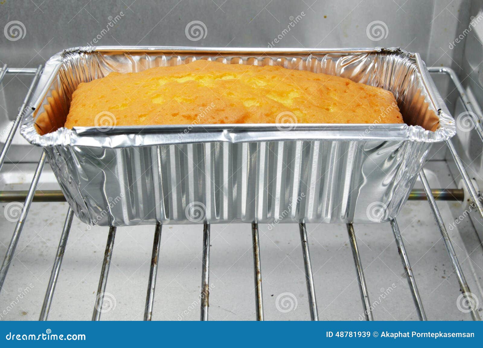 Butter Cake in Electric Oven Stock Image Image of product, cake 48781939