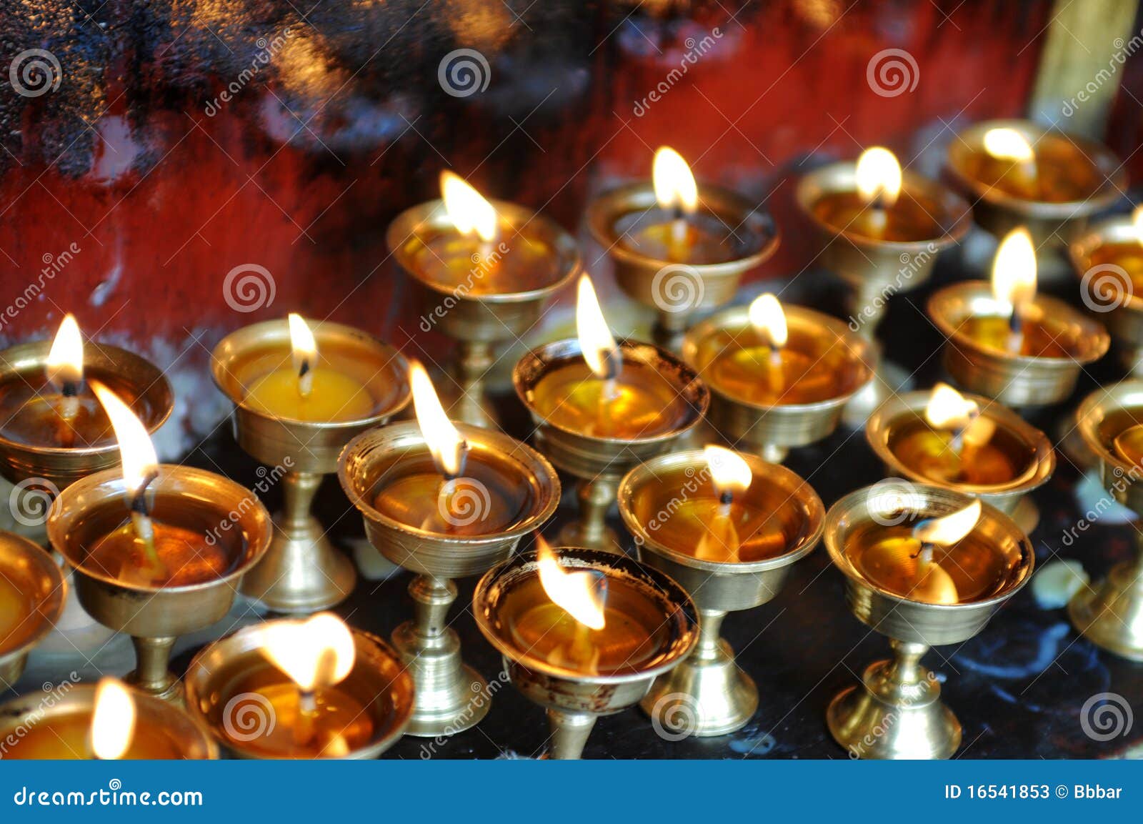 Butter lamps in Tibet stock image. Image of black, candles 16541853
