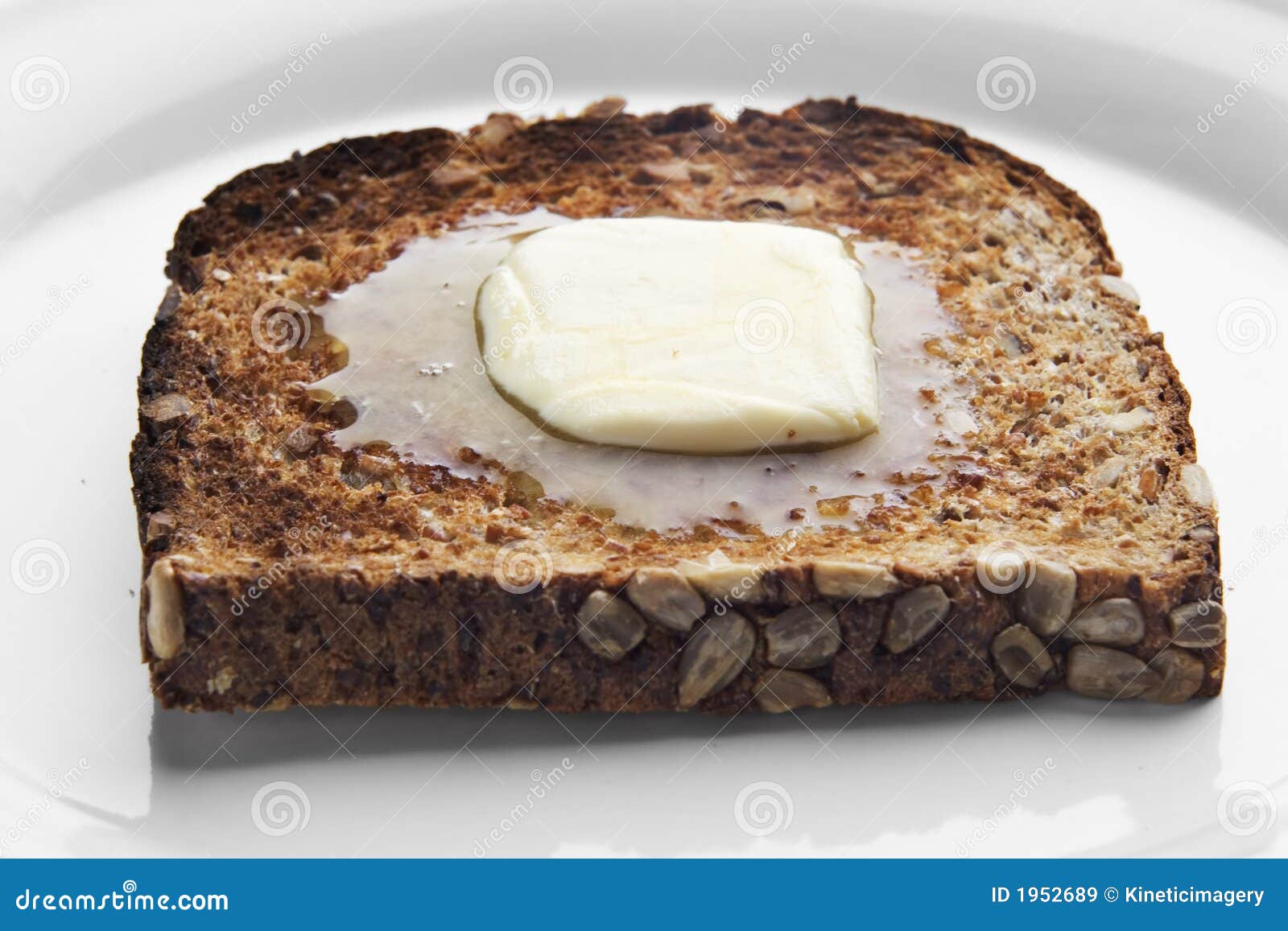 Butter on toast stock image. Image of brown, buttered 1952689