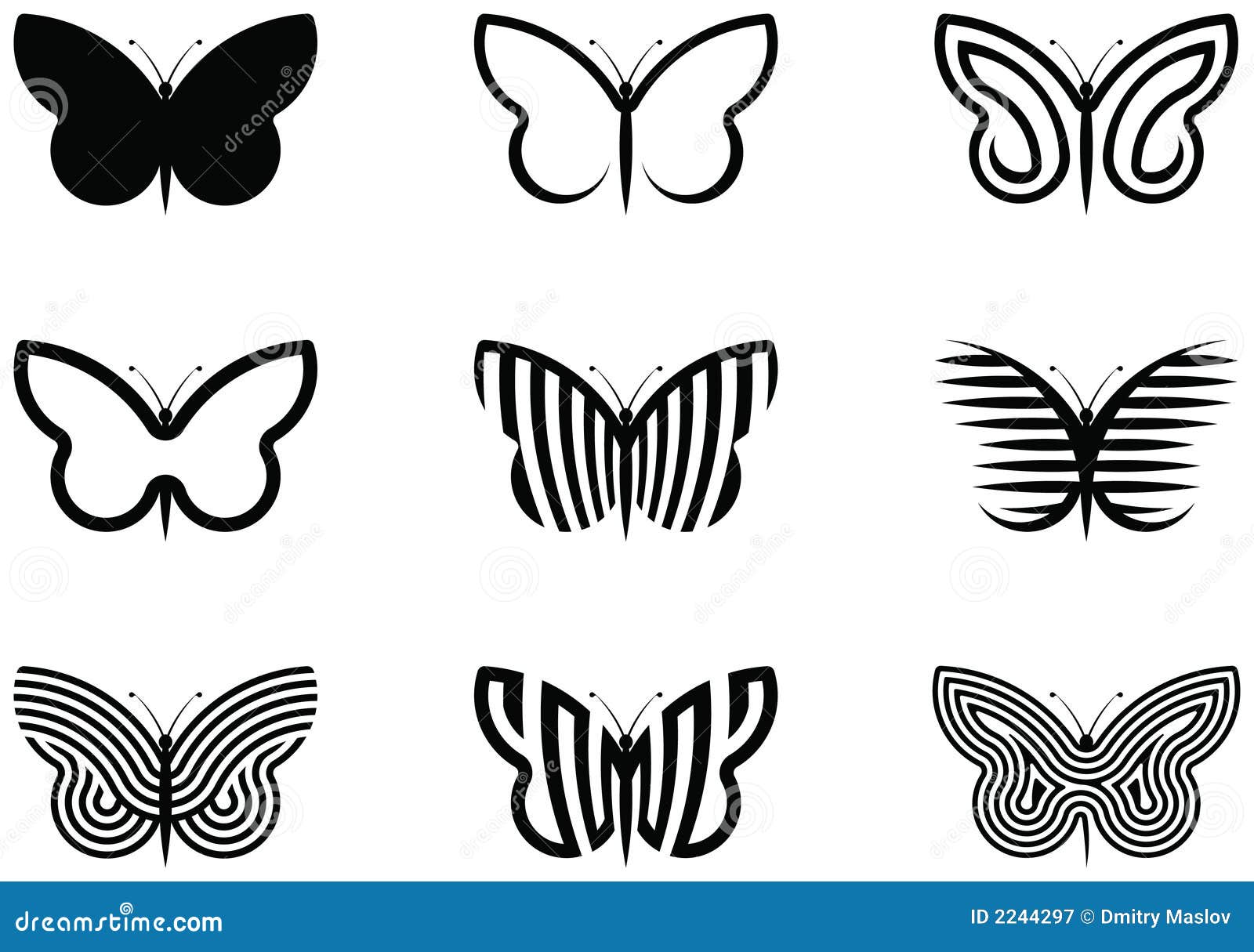 Download Butterflies Royalty Free Stock Photography - Image: 2244297