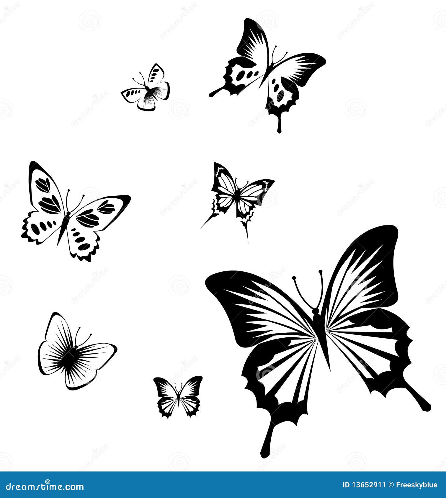 Butterfly stock illustration. Illustration of animals - 13652911