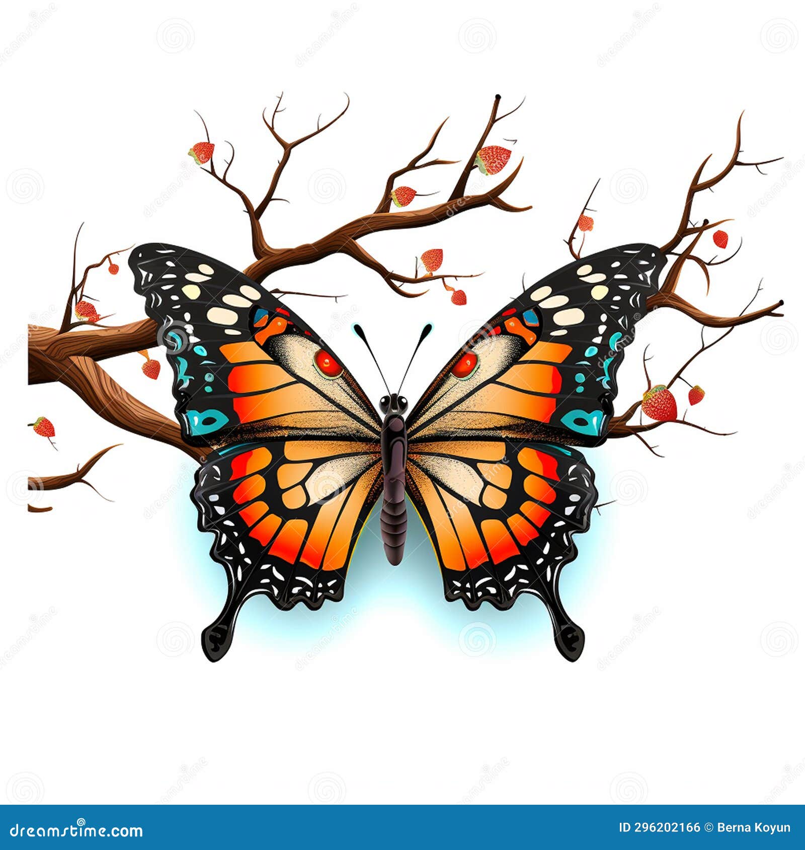 A Butterfly Book Cover Design that Will Draw Readers in Stock