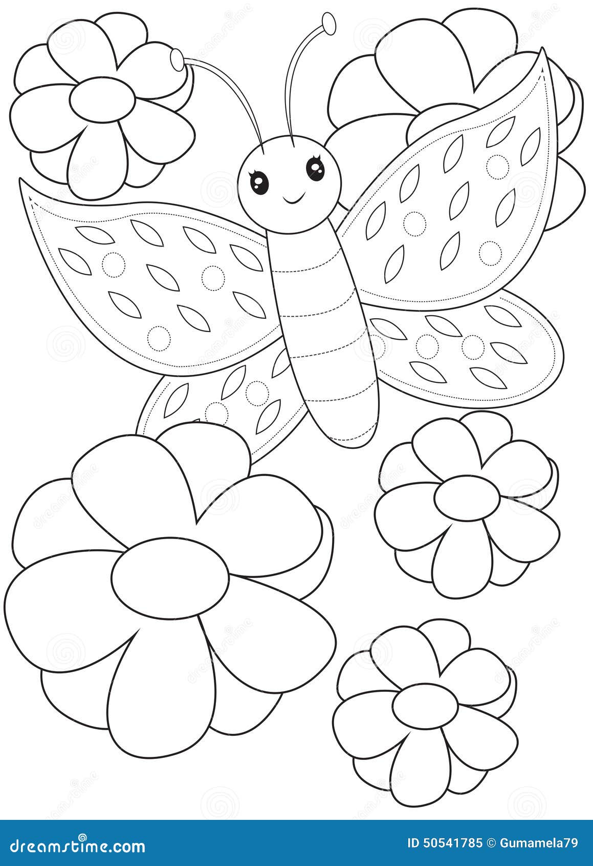 Butterfly Flowers Coloring Pages Stock Illustrations – 320 Butterfly  Flowers Coloring Pages Stock Illustrations, Vectors & Clipart - Dreamstime