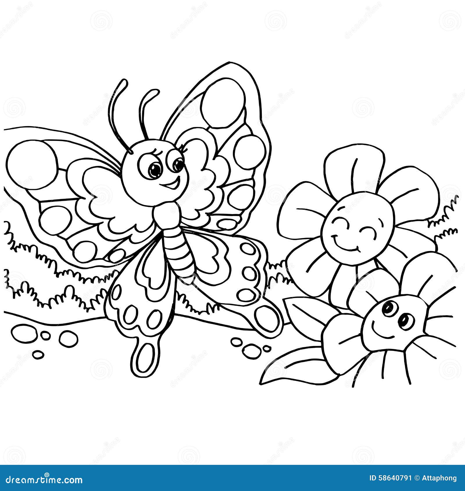 butterfly coloring pages 