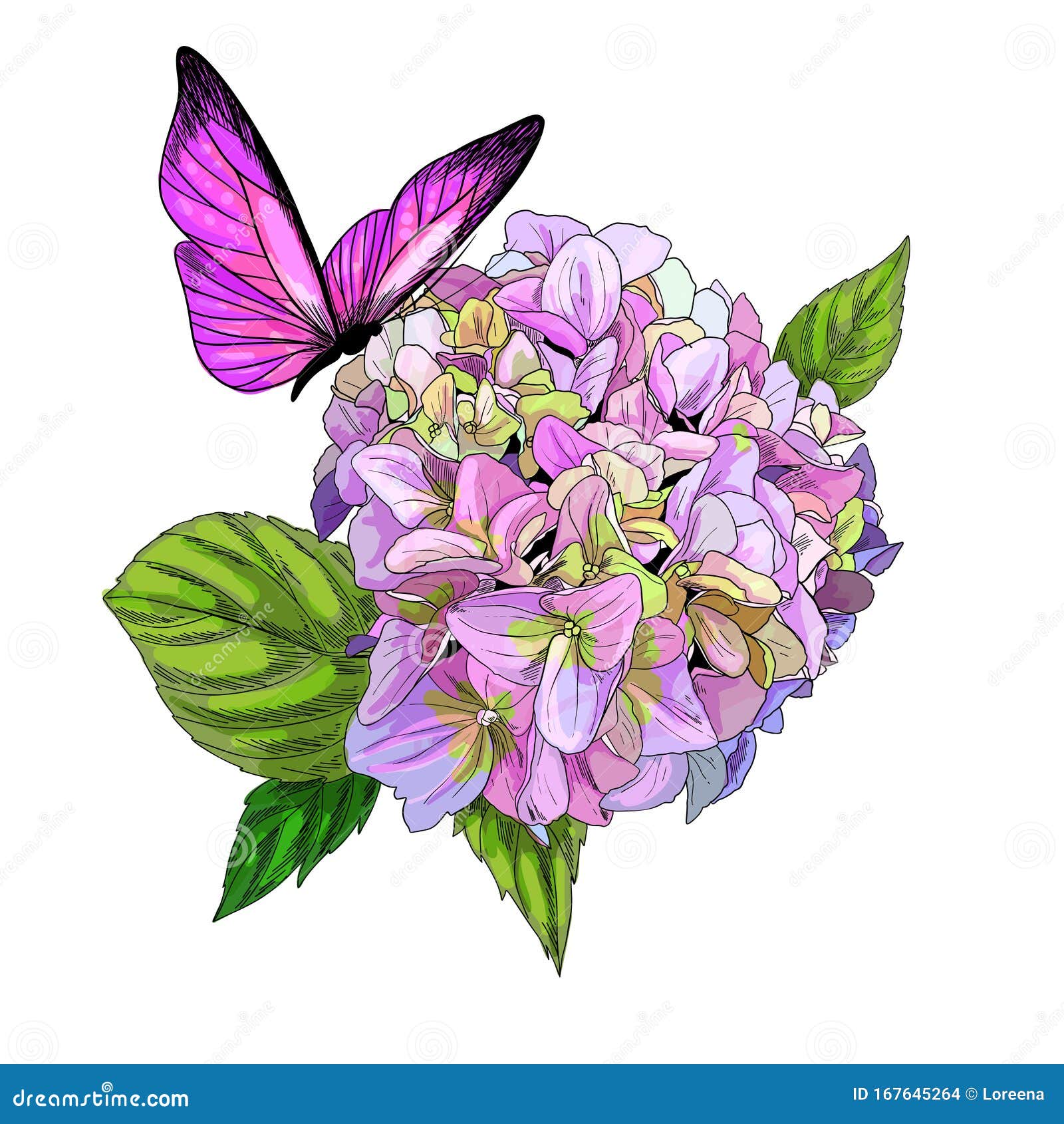 Page 2 | Flower Drawing Color Images - Free Download on Freepik