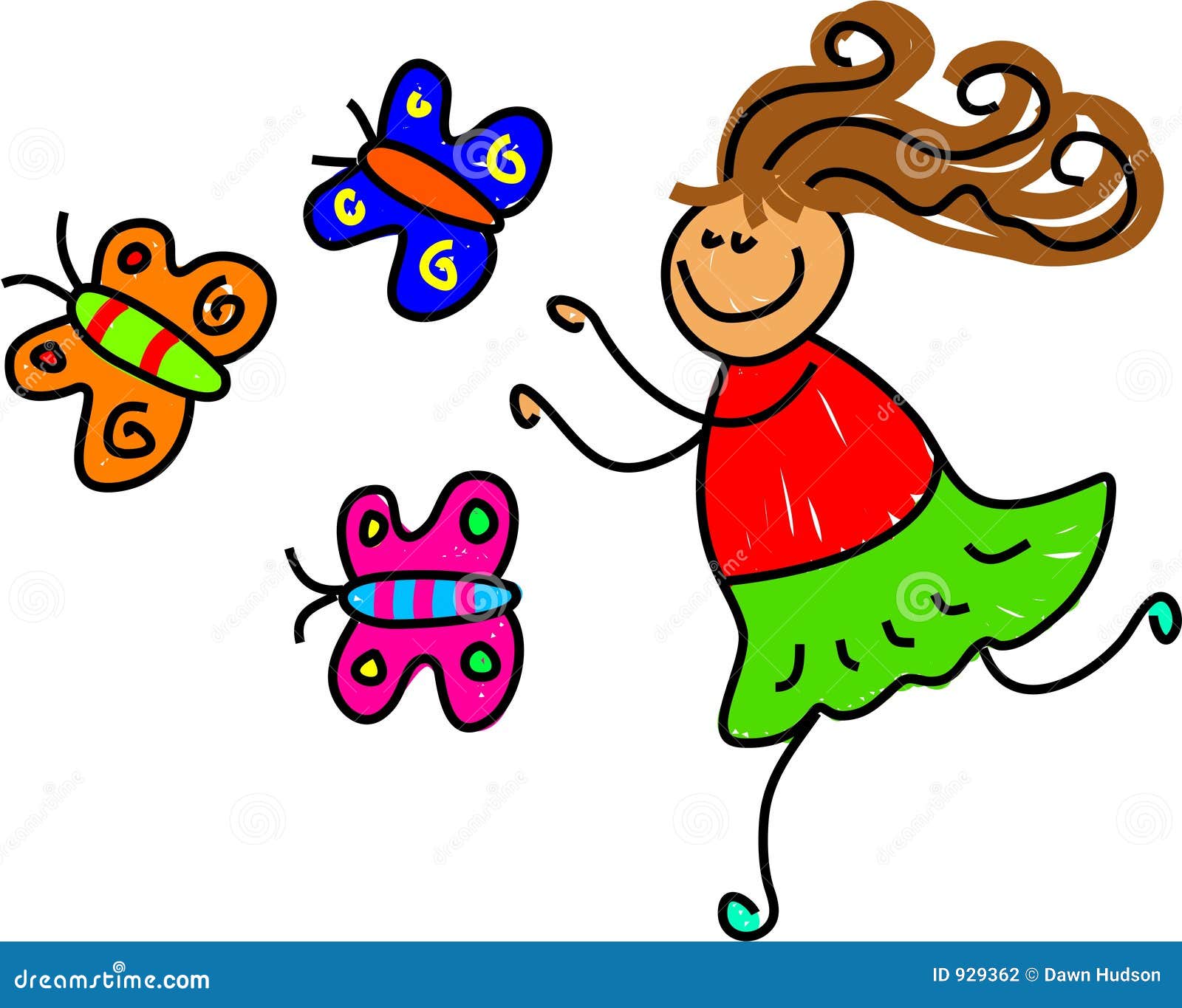 Butterfly Chasing Girl Stock Illustrations – 108 Butterfly Chasing Girl  Stock Illustrations, Vectors & Clipart - Dreamstime