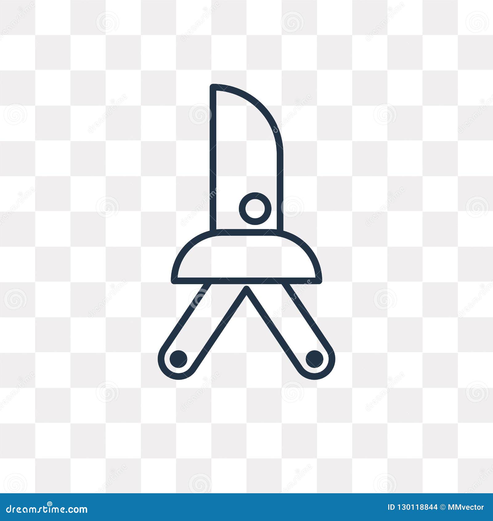 Download Butterfly Knife Vector Icon Isolated On Transparent ...