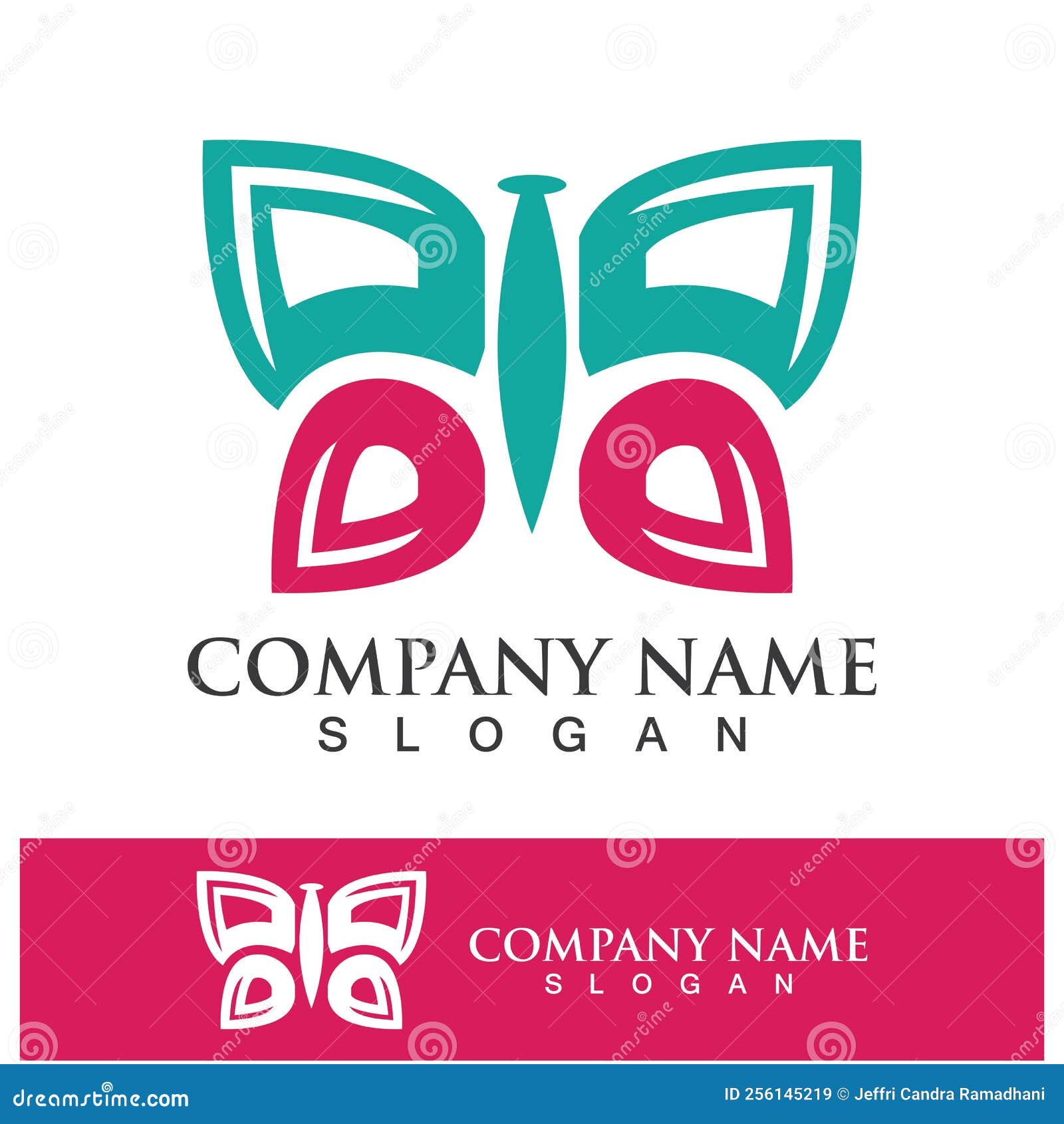 Butterfly Logo Template Icon Design Stock Vector Illustration of