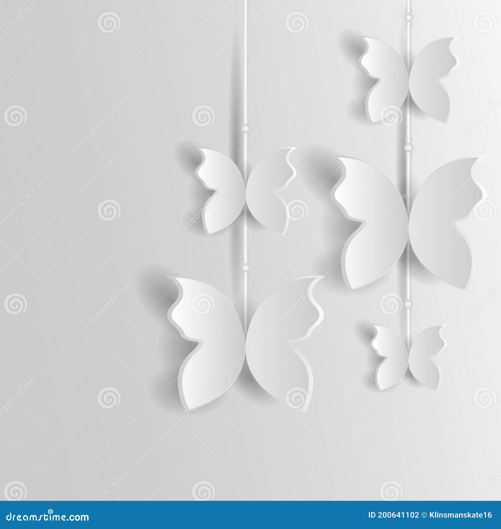 Butterfly Paper Cut Decoration Design for Interior and Background Stock  Photo - Image of cutout, paper: 200641102