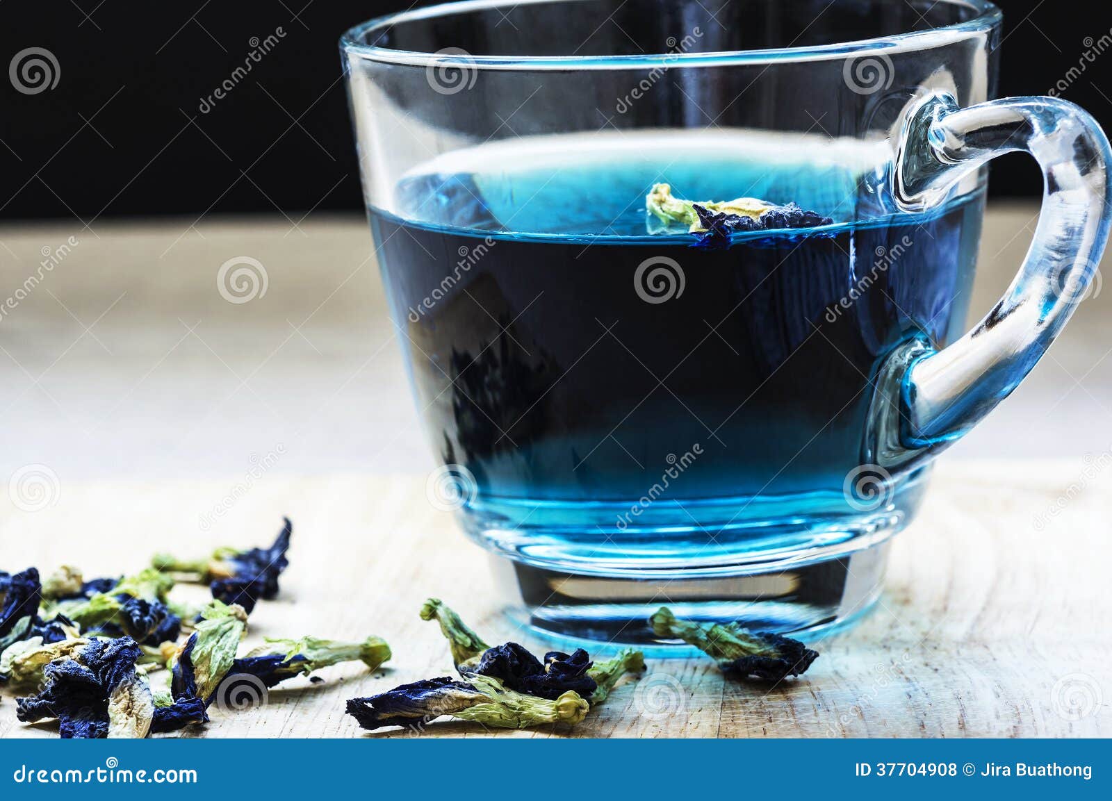 Butterfly Pea Flower Tea stock photo. Image of clitoria 37704908