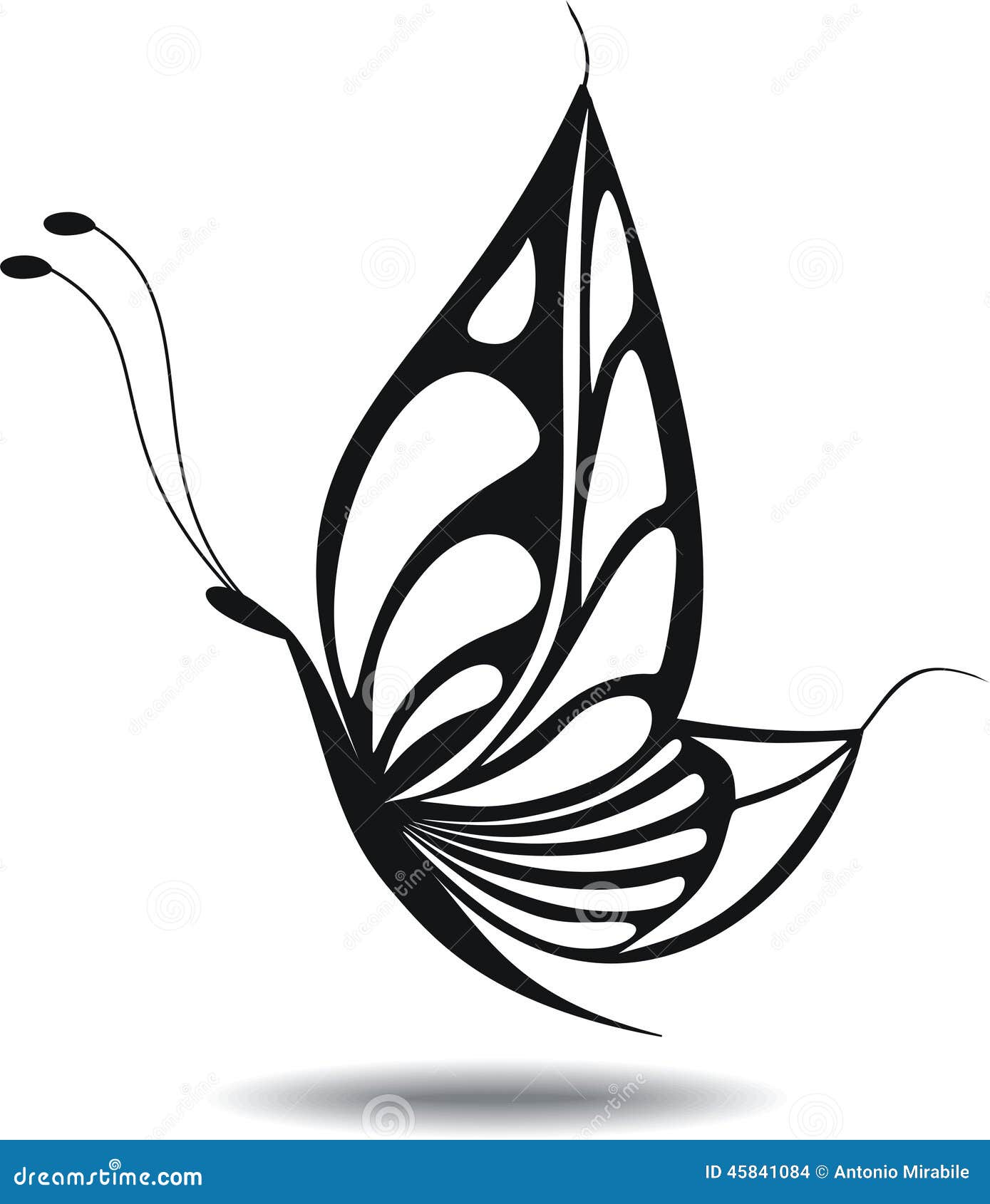 butterfly silhouette