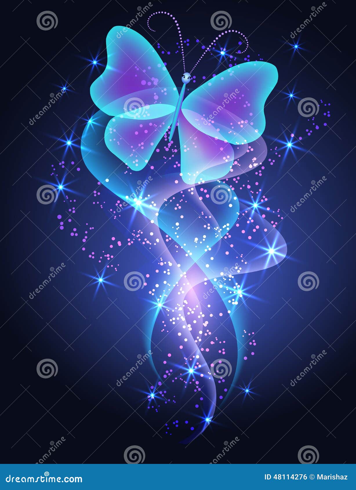 Butterfly and stars stock vector. Illustration of glitter Butterfly and stars stock vector. Illustration of glitter