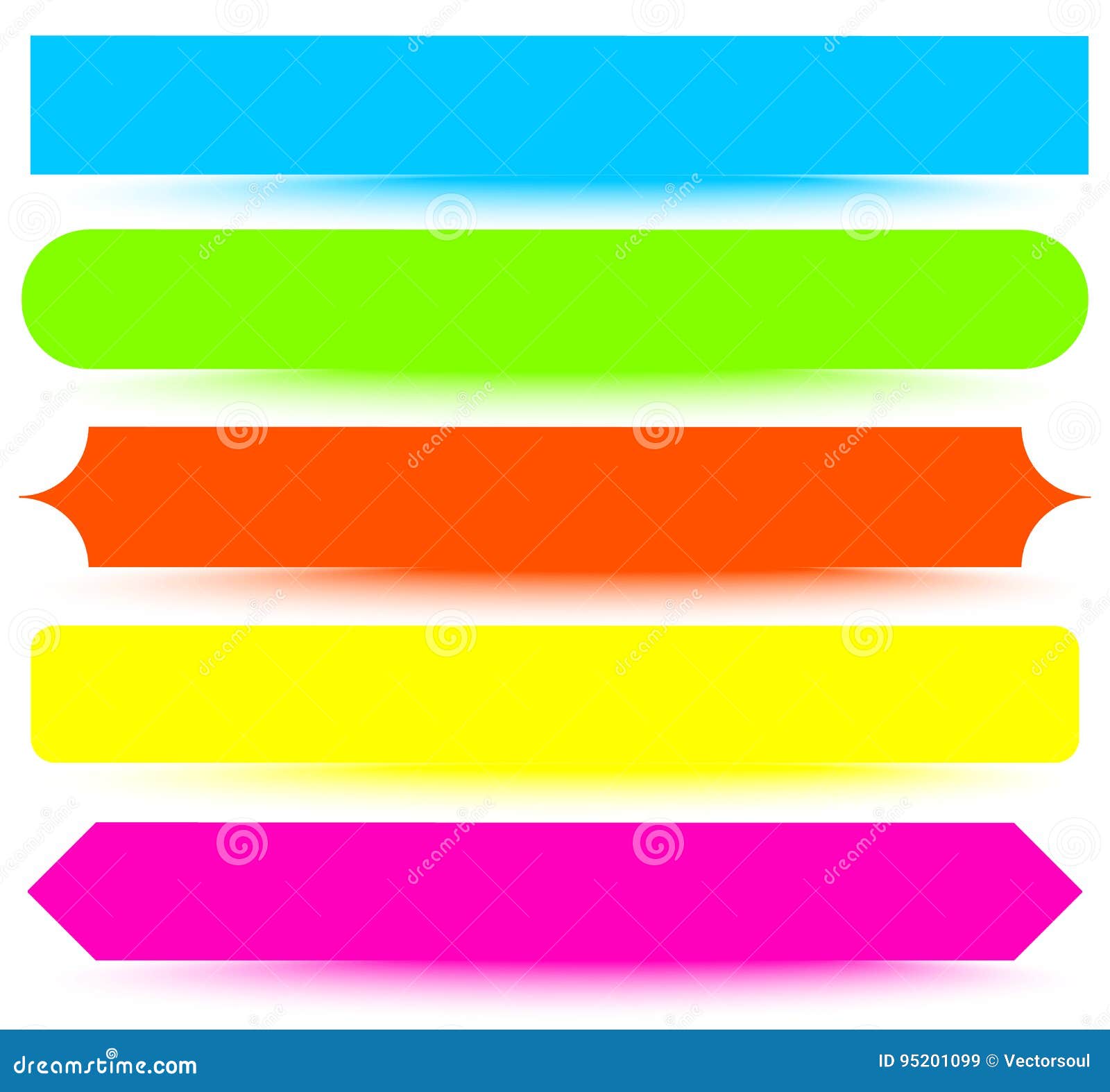 Button, Banner Shapes, Backgrounds. Abstract Tags, Labels Stock Vector ...