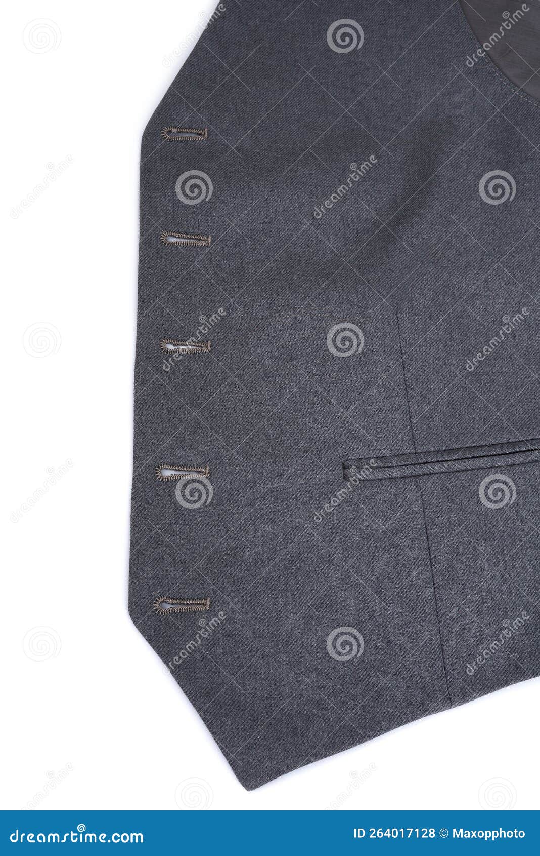 Buttonholes on the Vest Under the Suit Stock Photo Image of suit