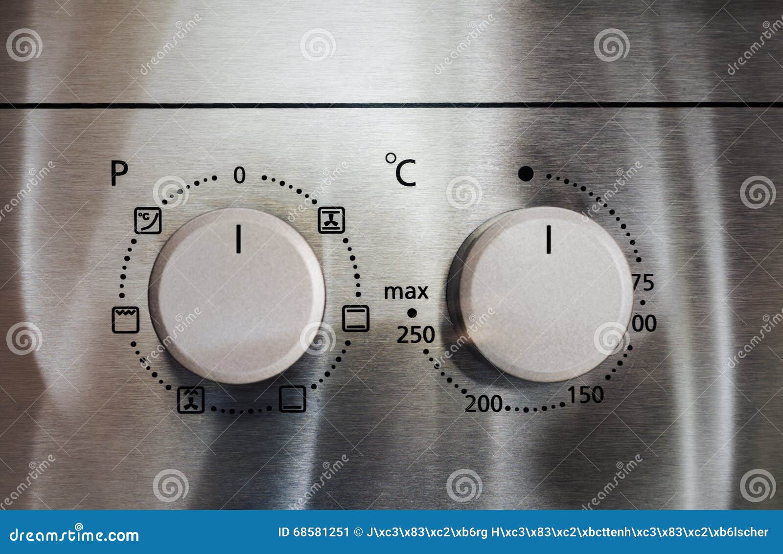 Buttons on cooker stock image. Image of concept, cooker 68581251