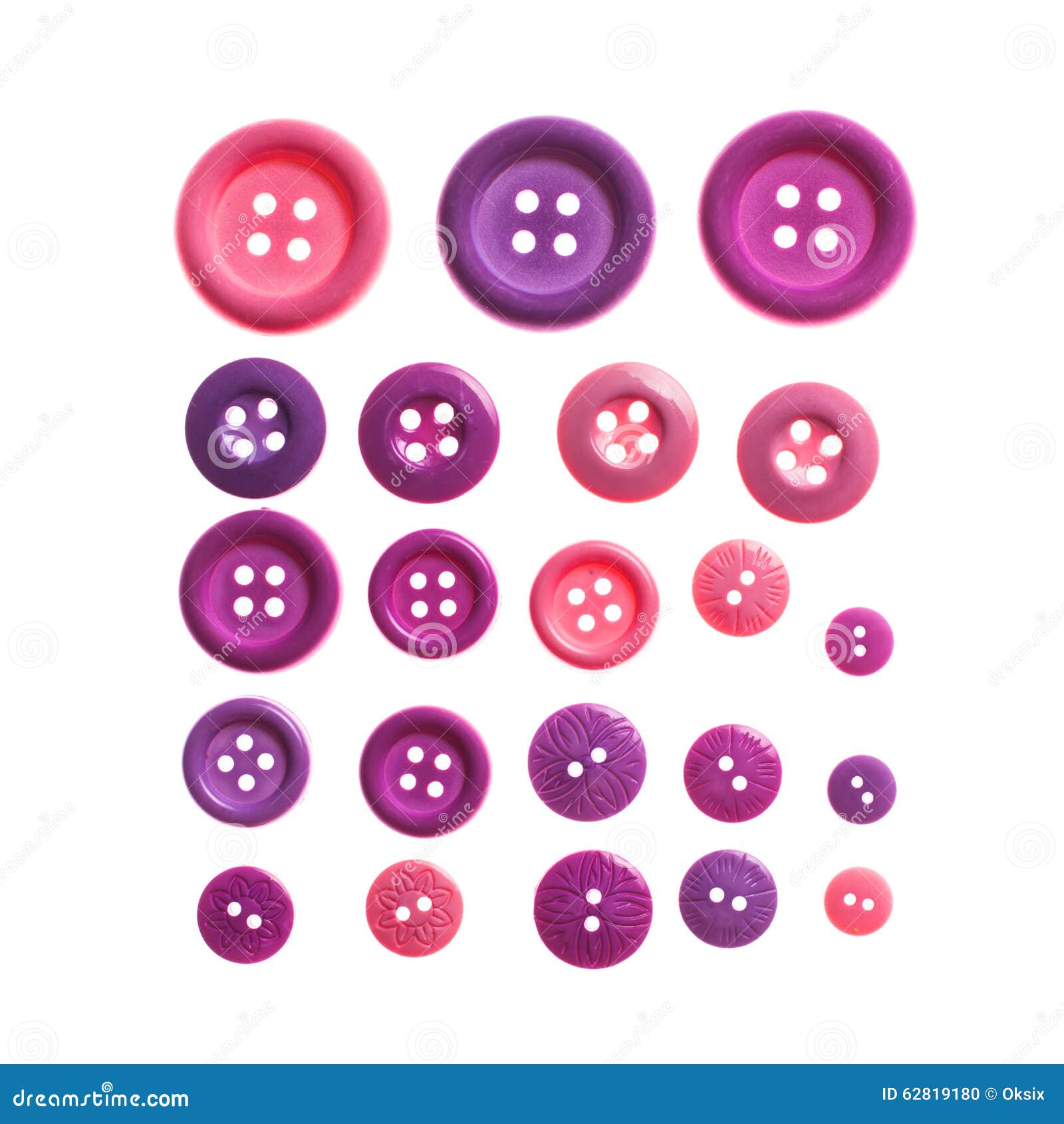 Pink Buttons For Clothes On A Pink Background Stock Photo - Download Image  Now - Accessory Designer Of The Year, Backgrounds, Badge - iStock