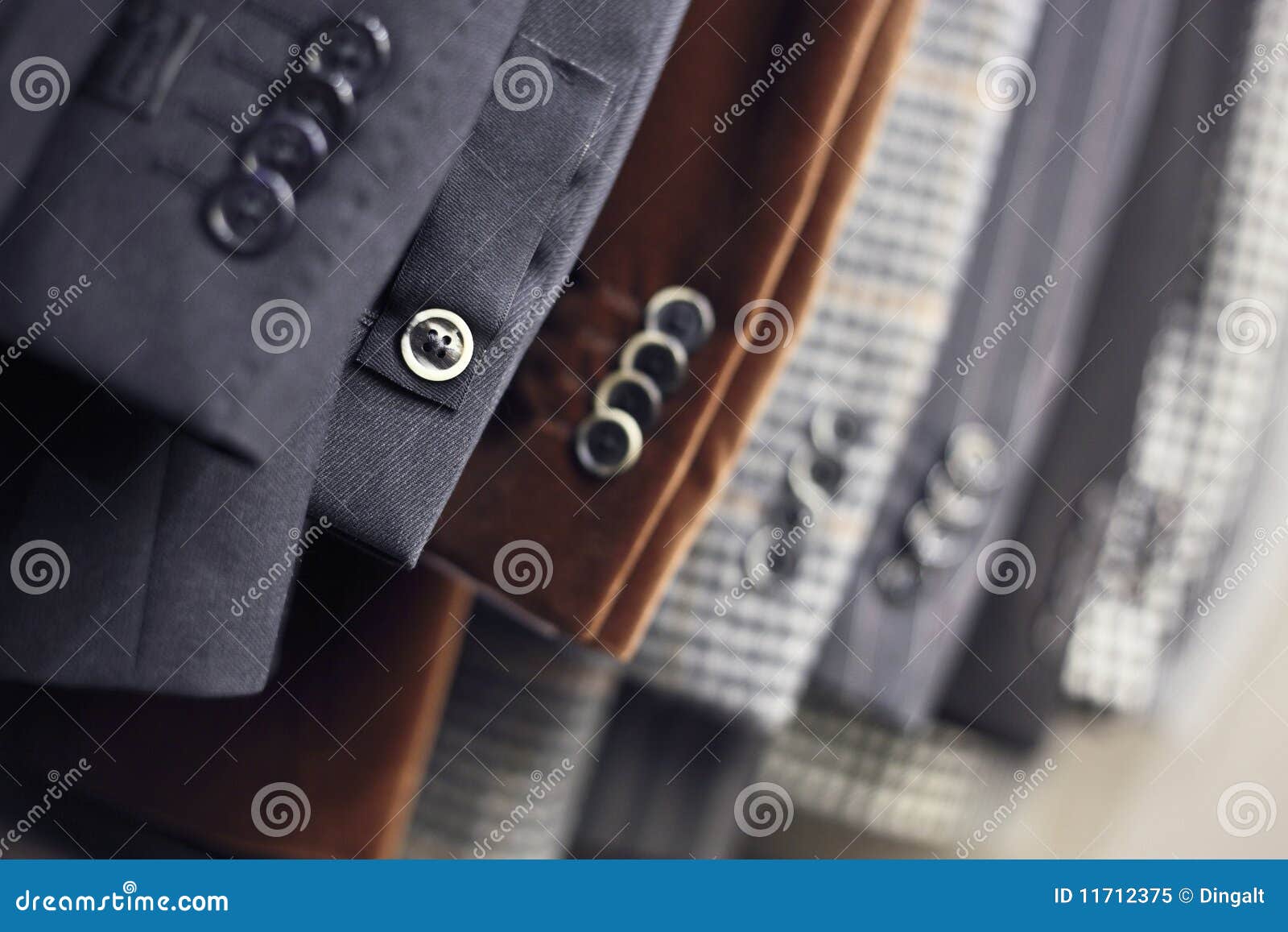 Buttons on Luxurious Jackets Sleeves Stock Image Image of commerce